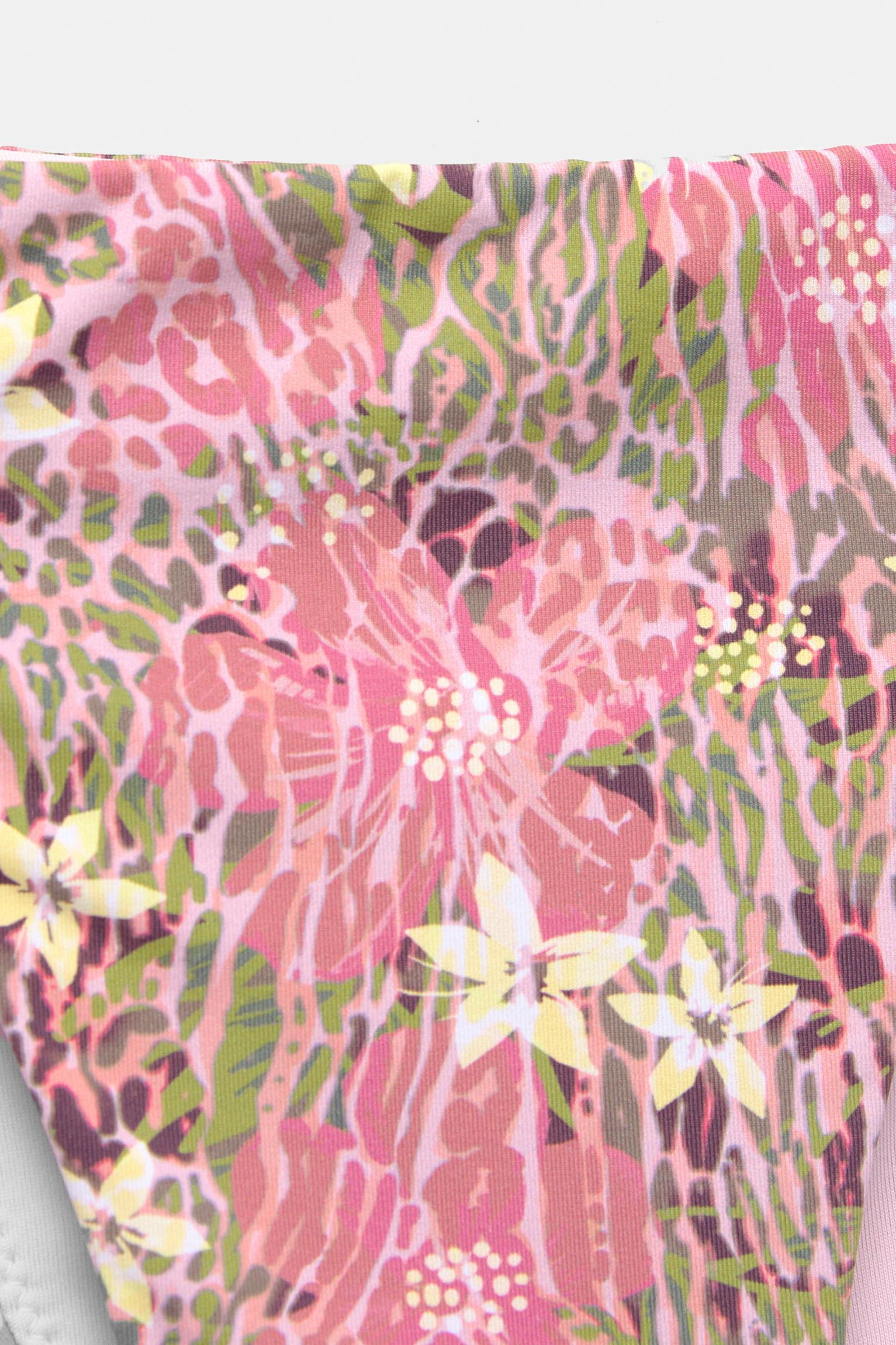 Floral and animal print bikini bottoms Product Image
