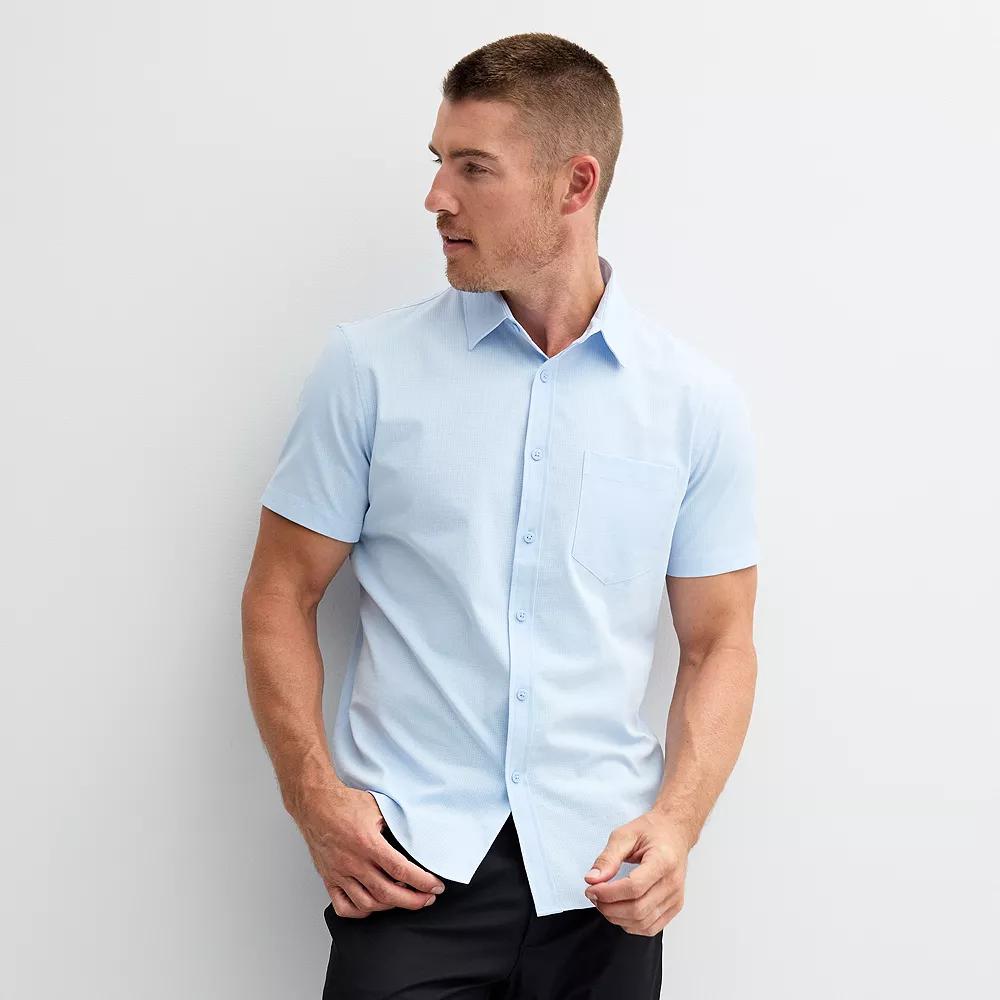 Men's FLX Slim Performance Untucked-Fit Button Down Shirt,  Product Image
