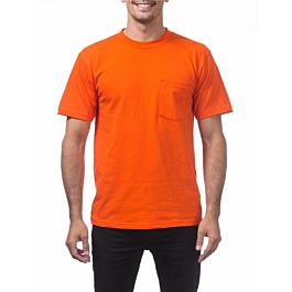 Pro Club Men's Heavyweight Cotton Short Sleeve Pocket T-Shirt Product Image