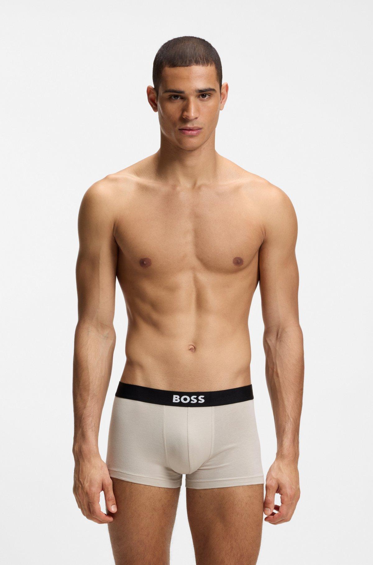 Three-pack of stretch-cotton trunks Product Image