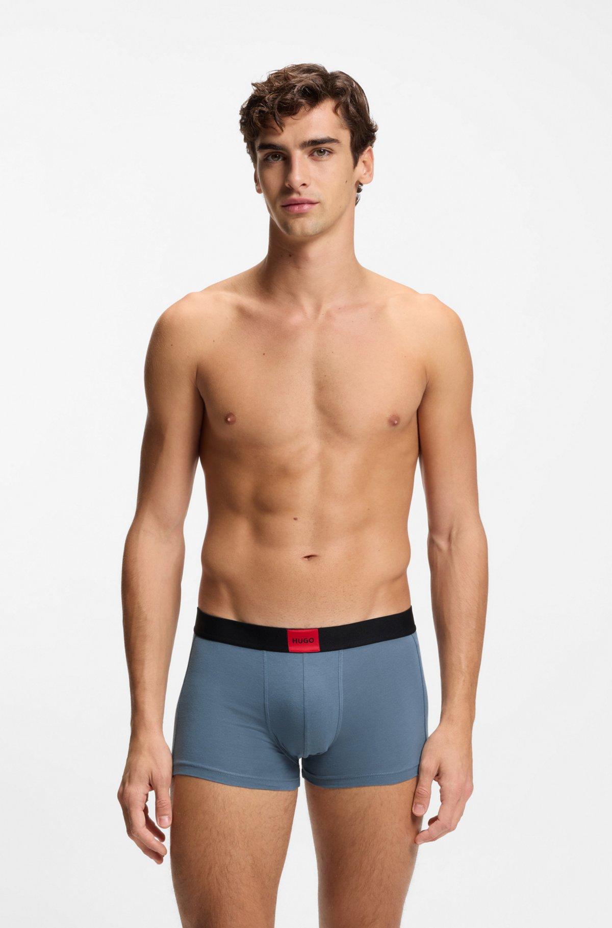 Three-pack of stretch-cotton trunks Product Image