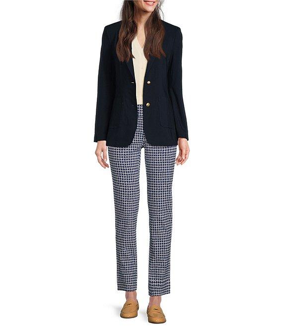 J.McLaughlin Masie Amelia Cloth Flat Front Pull On Crop Pant Product Image