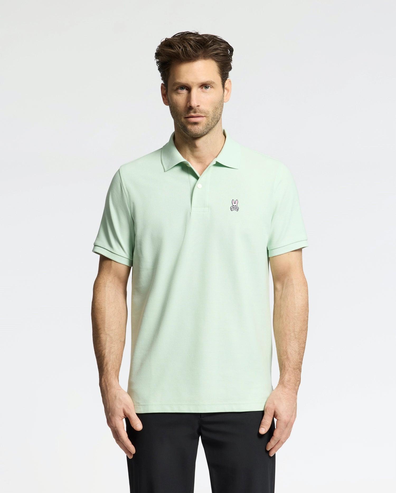 MENS CLASSIC PIQUE POLO - B6K001F200 Male Product Image