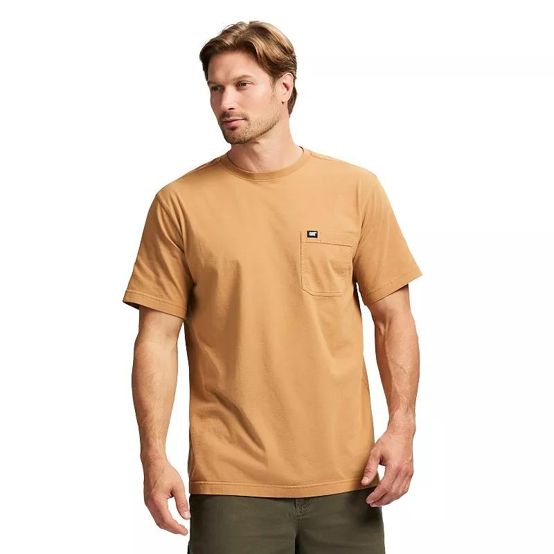 Men's Caterpillar Cat Logo Pocket Tee,  Product Image