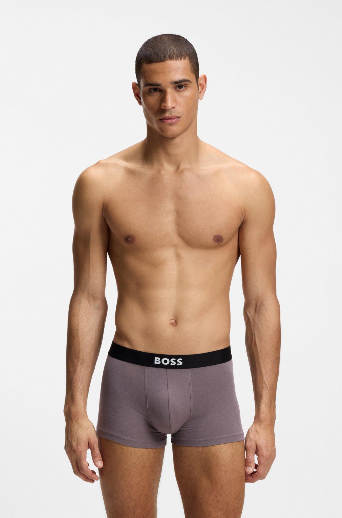Three-pack of stretch-cotton trunks Product Image