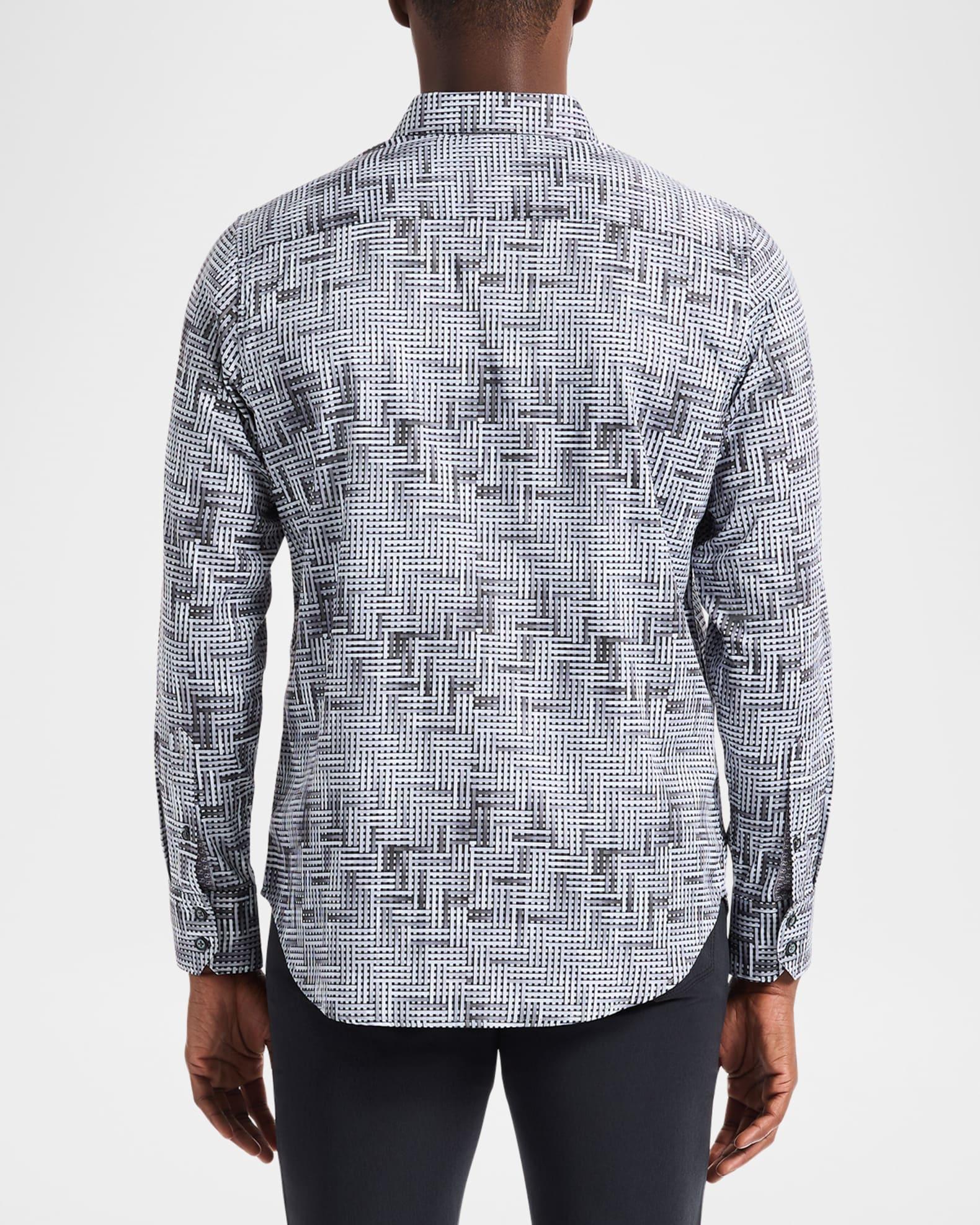 Men's Berkley Basketweave Stretch Sport Shirt Product Image