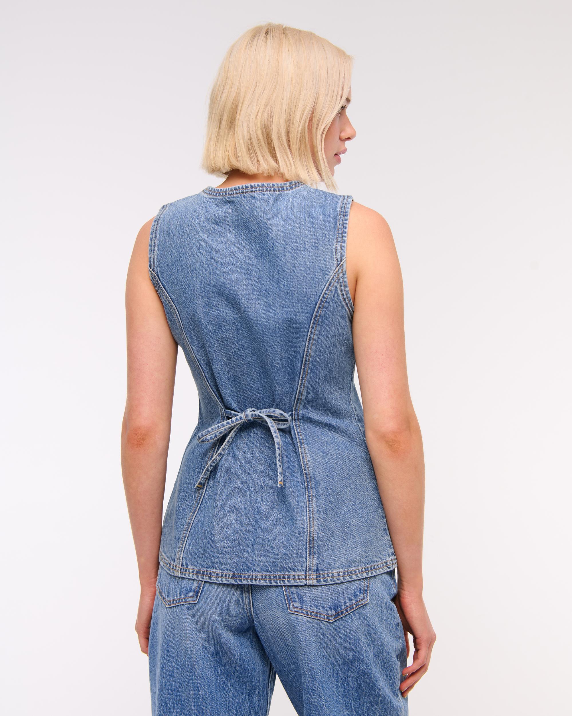 Denim Vest Product Image