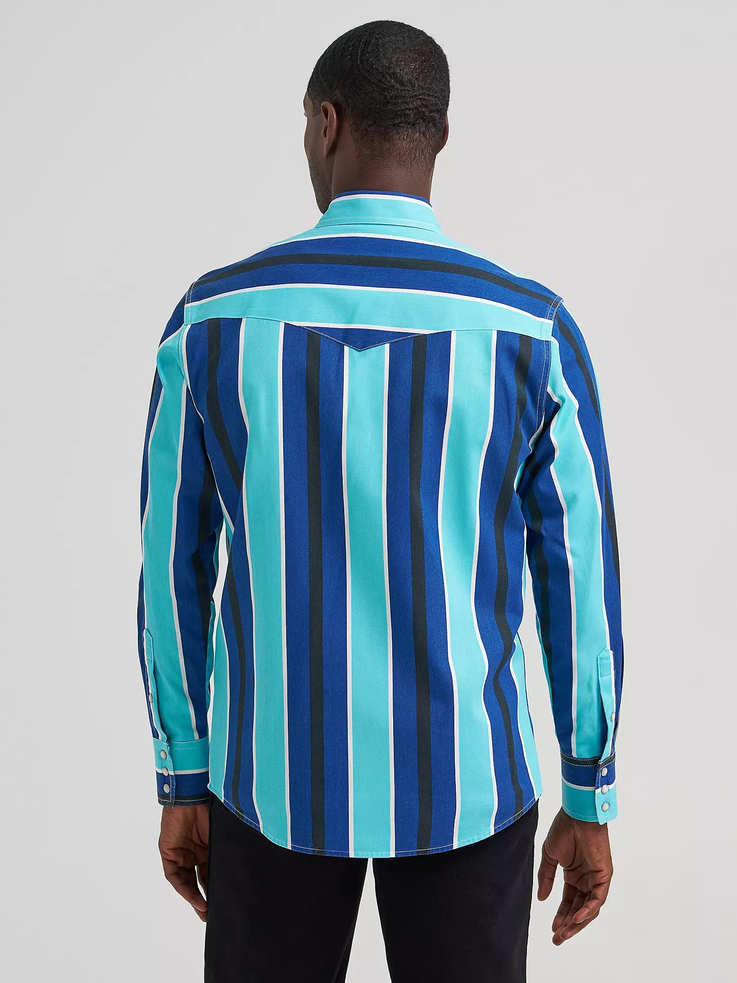 Vintage-Inspired Brushpopper Western Snap Workshirt | Men's SHIRTS | Wrangler® Product Image