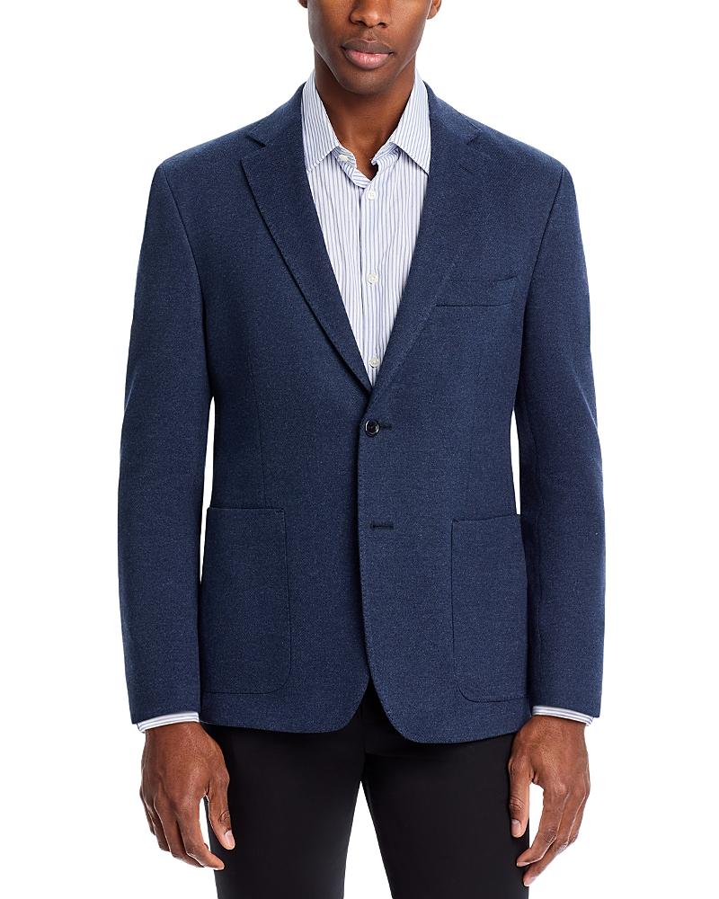 The Mens Store at Bloomingdales Cotton & Linen Jersey Regular Fit Unstructured Sport Coat - Exclusive Product Image