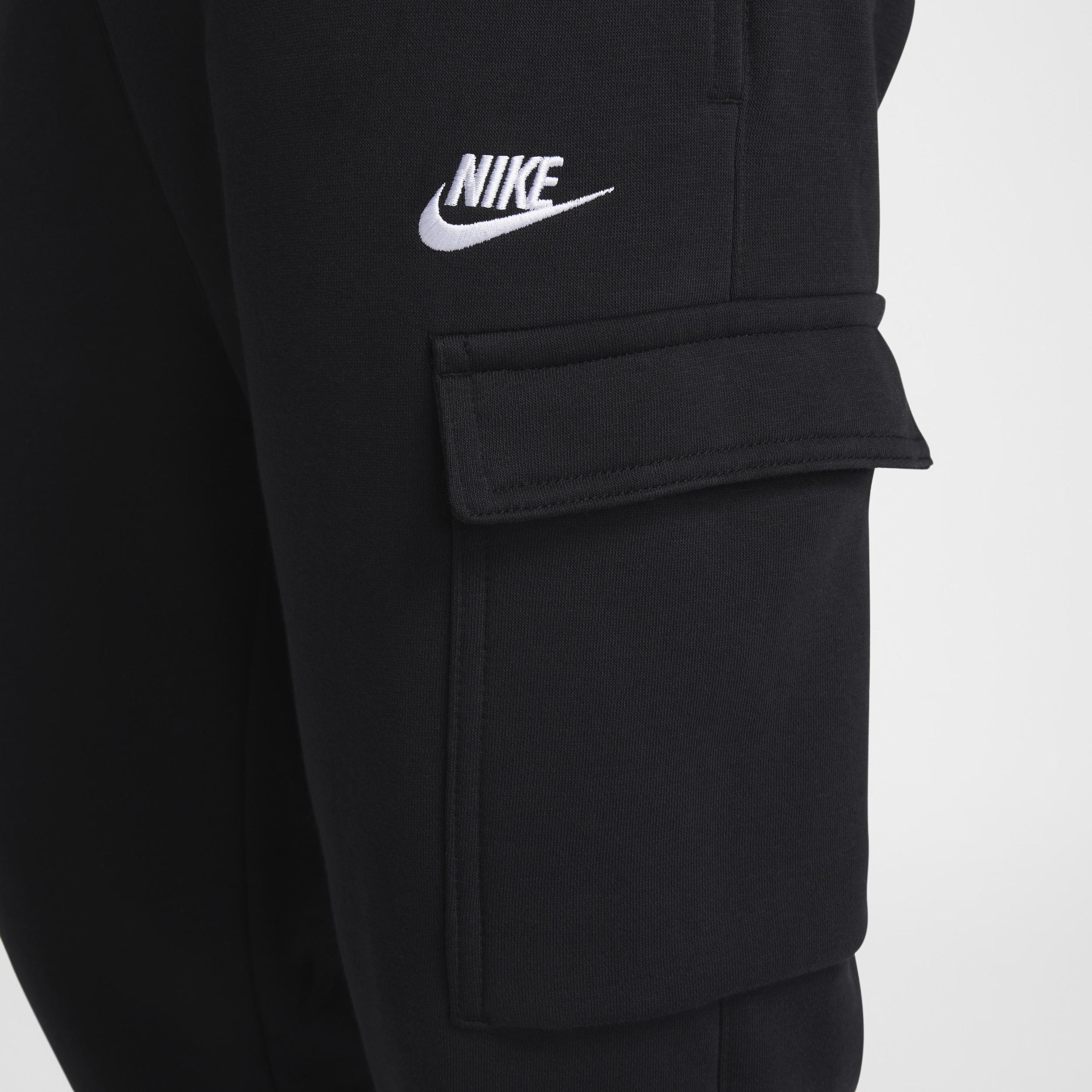 Mens Nike Sportswear Club Fleece Cargo Pants | CD3129-010 Product Image