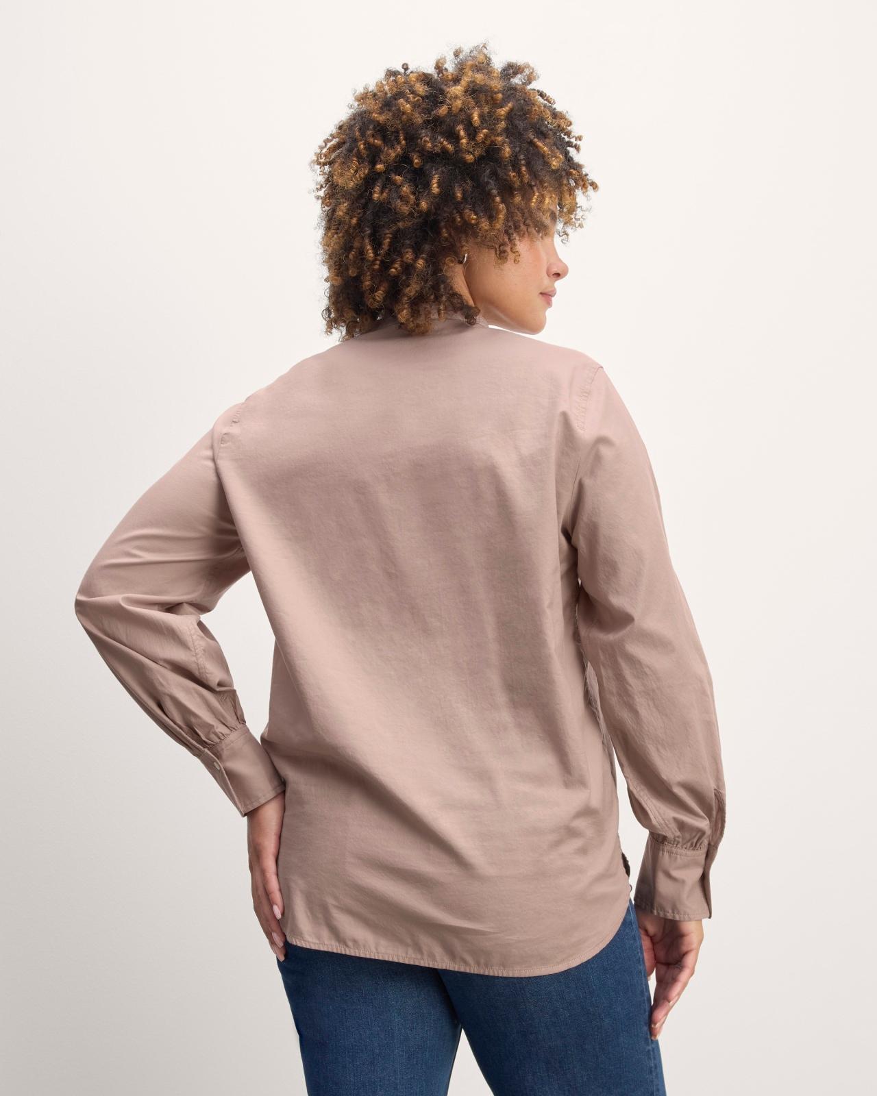 Womens Henley Shirt in Silky Cotton by Everlane Product Image