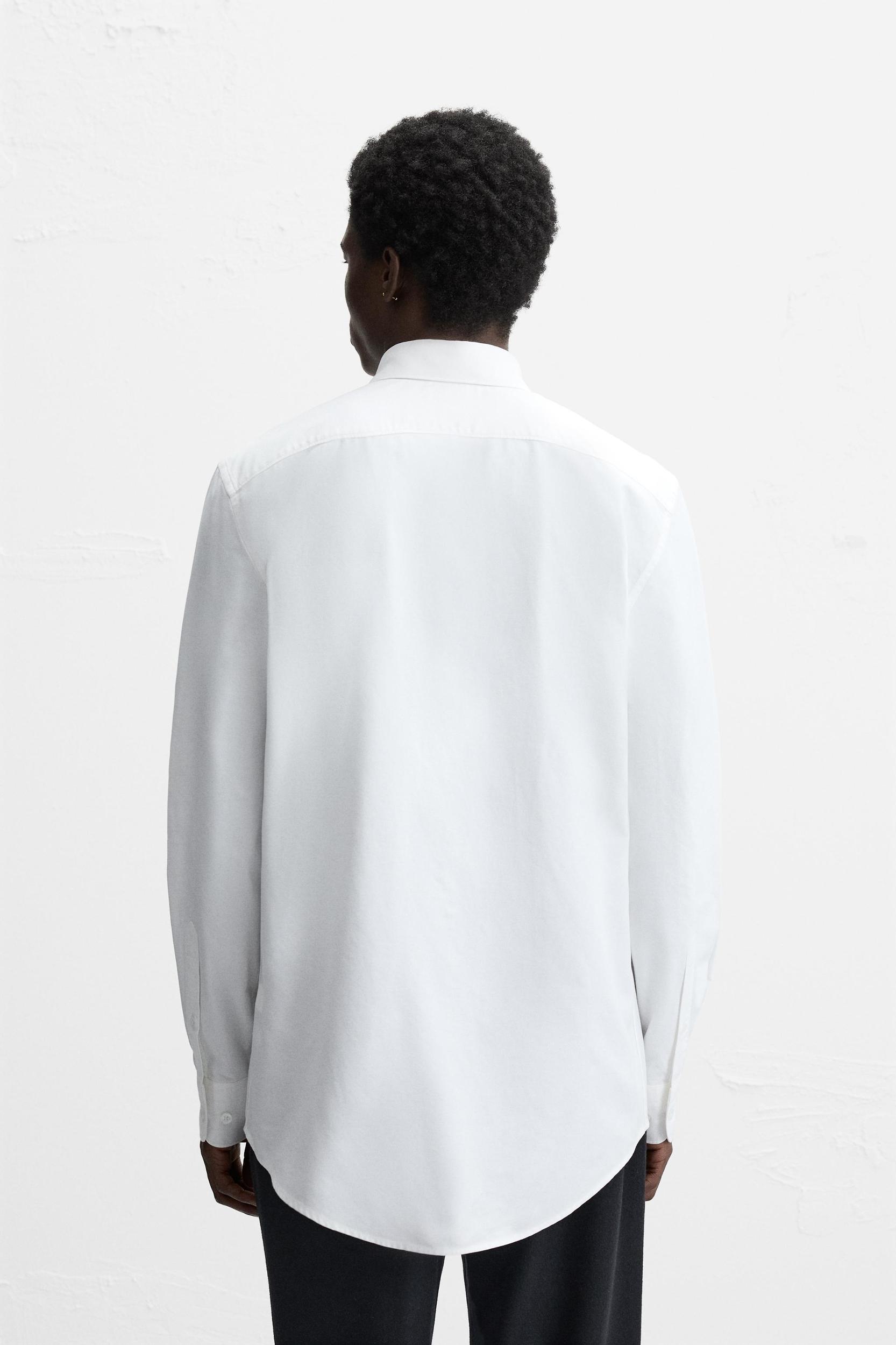 TEXTURED COTTON SHIRT Product Image