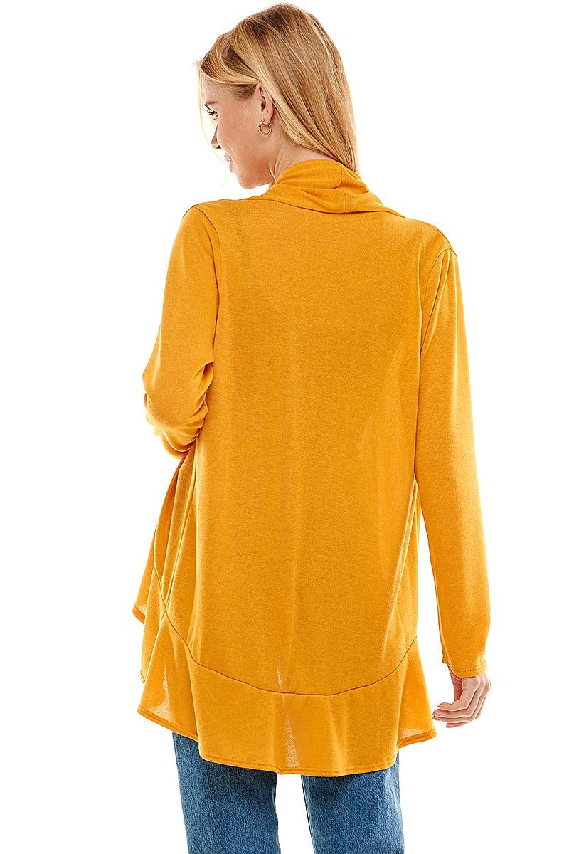 Classic Ruffle Cardigan Product Image