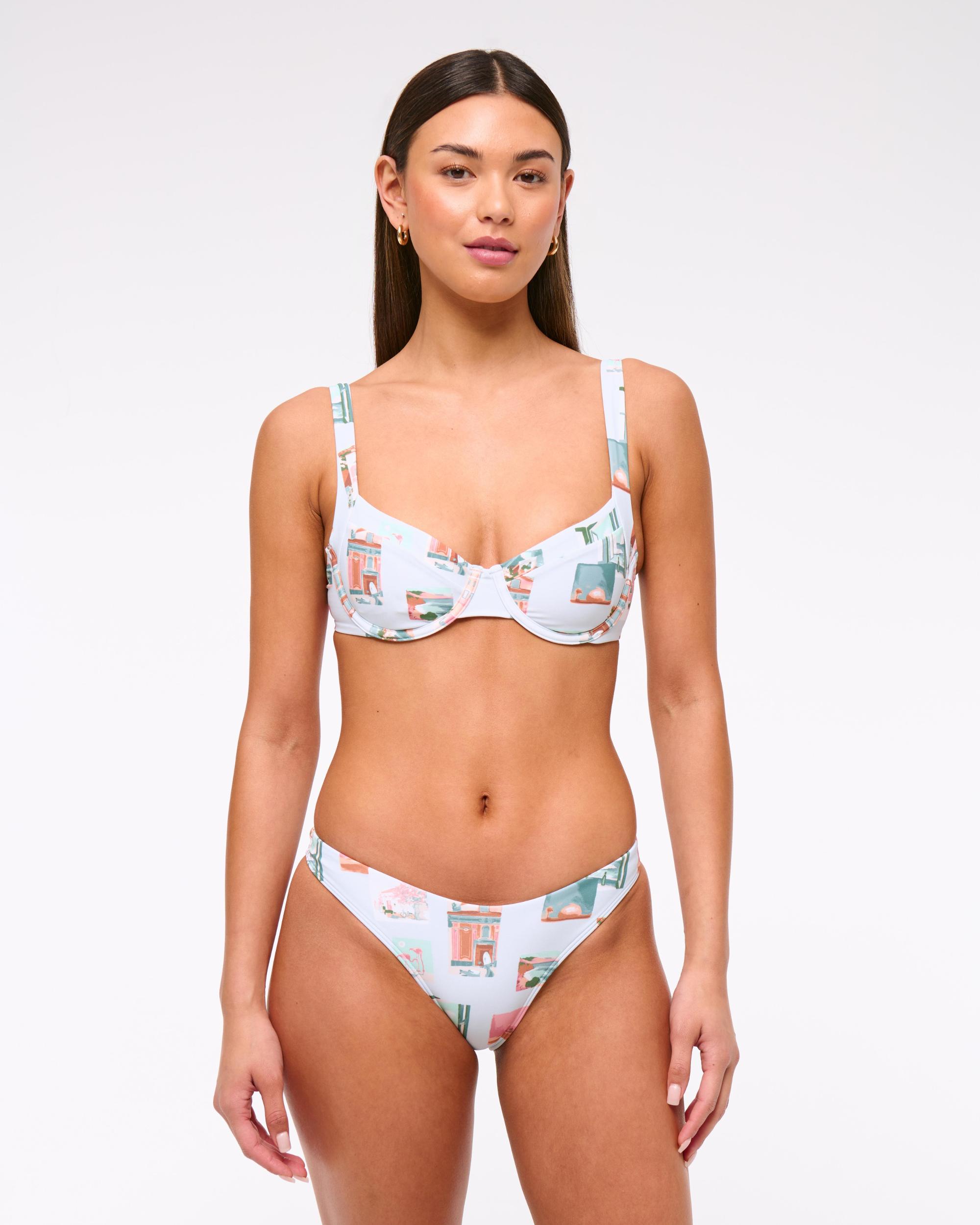 Wide Strap Underwire Bikini Top Product Image