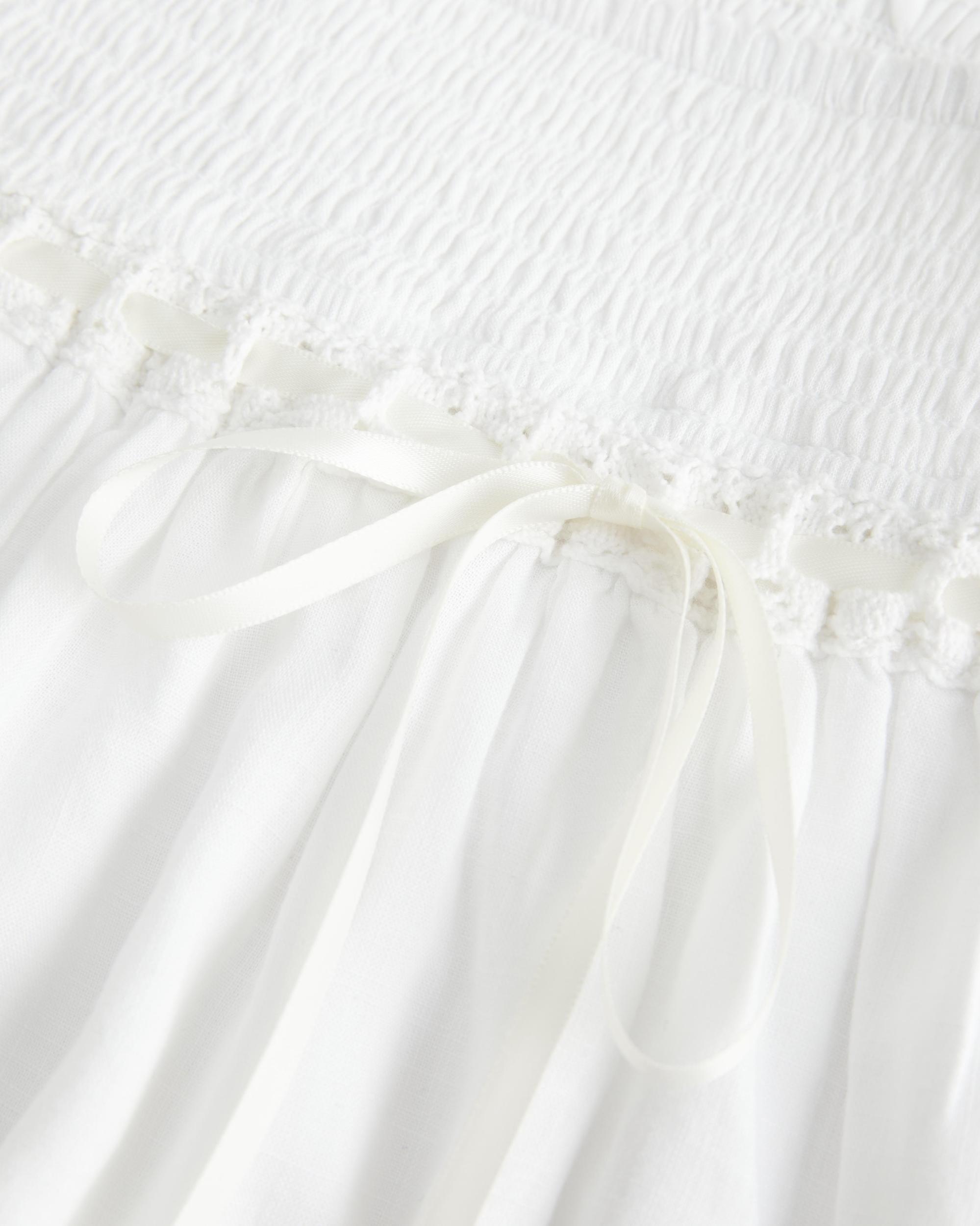 Smocked Tiered Mini Skort Product Image