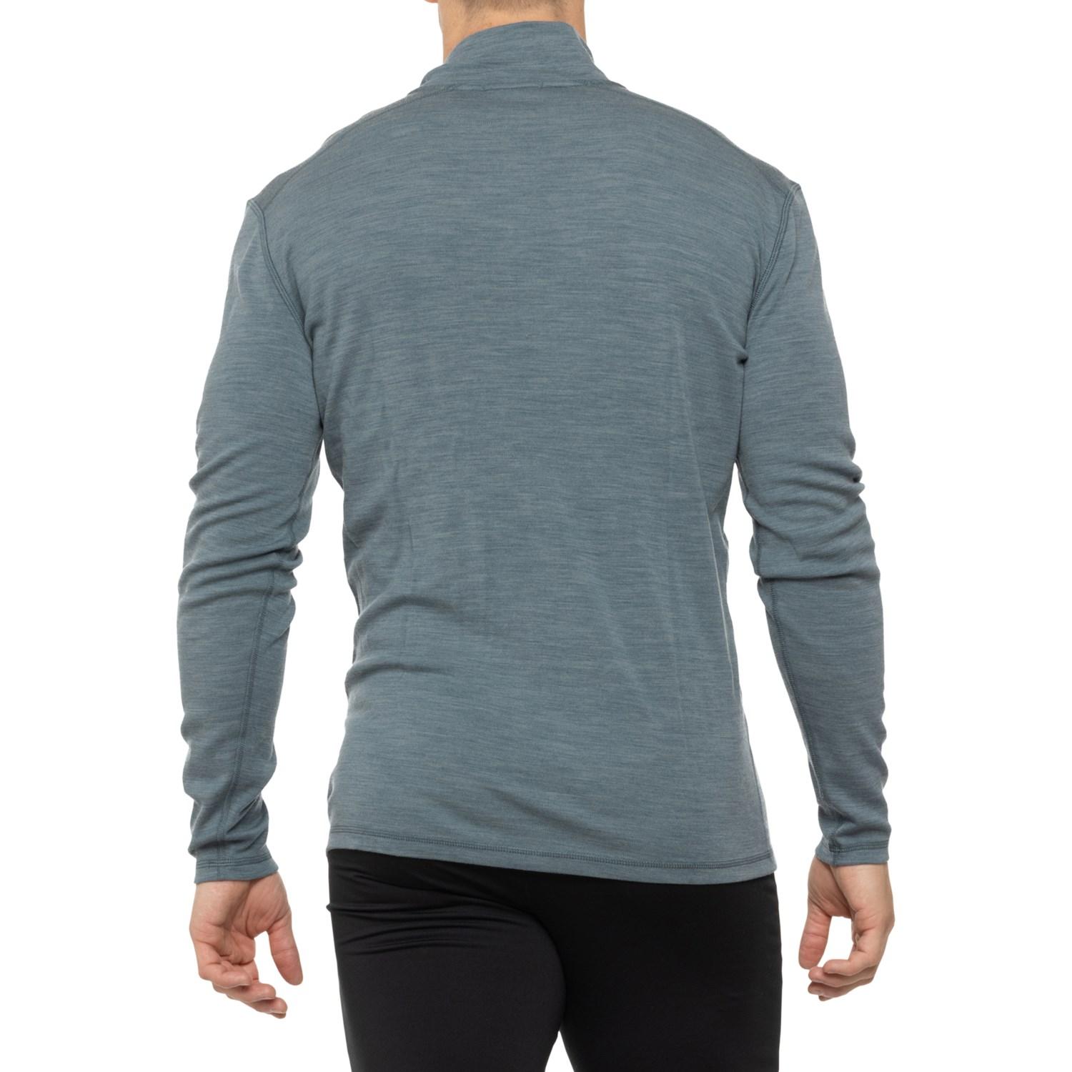SmartWool Classic Thermal Base Layer Shirt - Merino Wool, Zip Neck, Long Sleeve Product Image