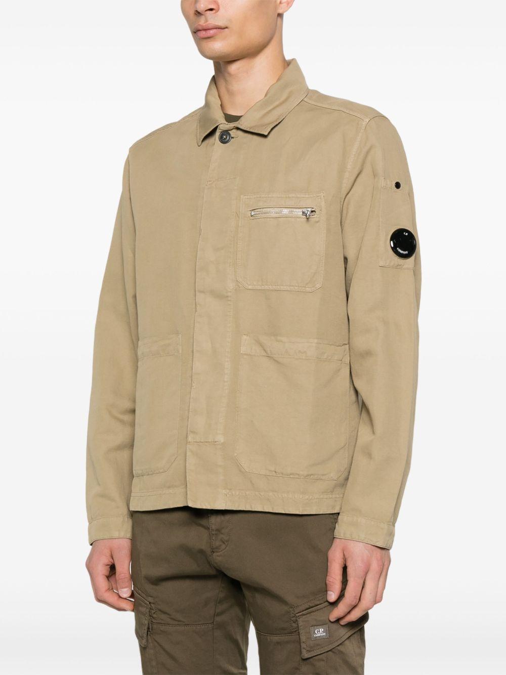 twill shirt jacket  Product Image