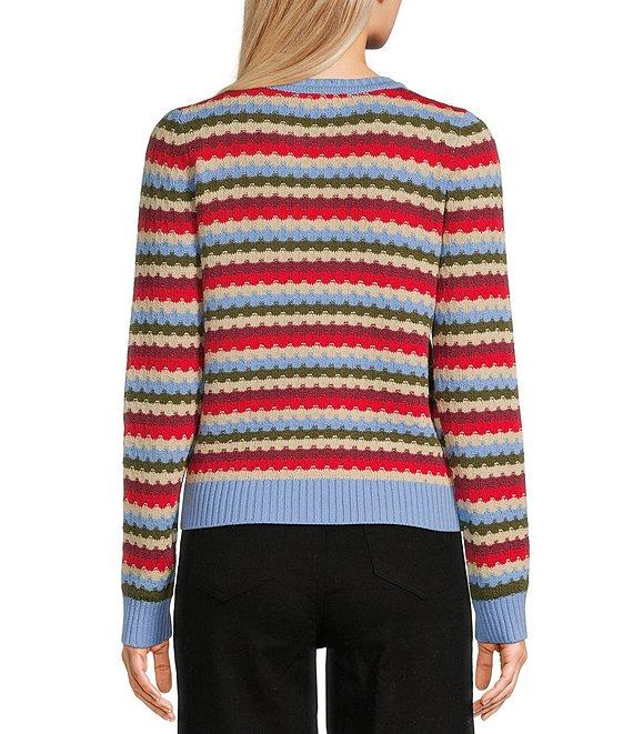 Copper Key Multi Color Stripe Sweater Product Image