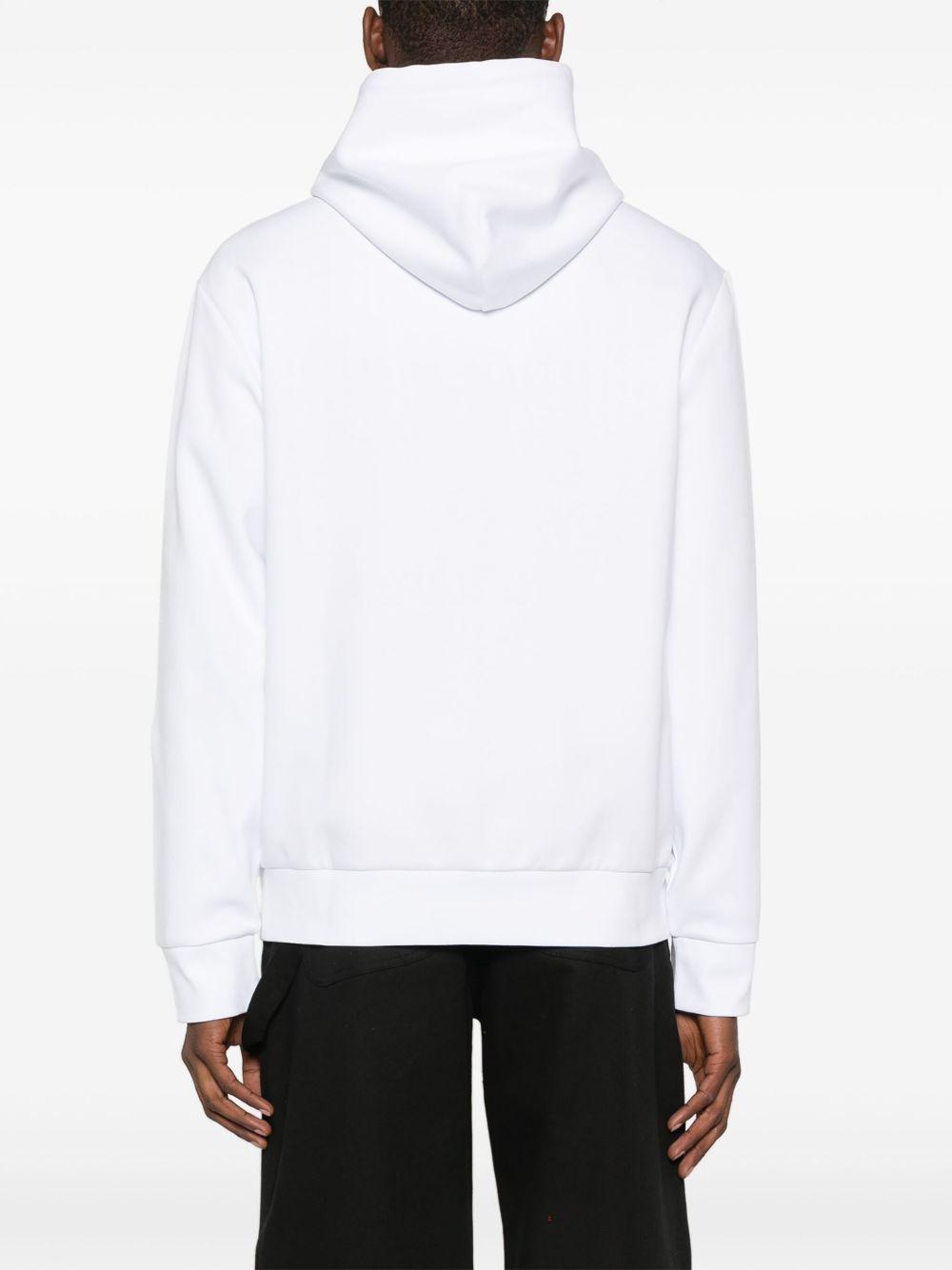 logo-embroidered hoodie Product Image