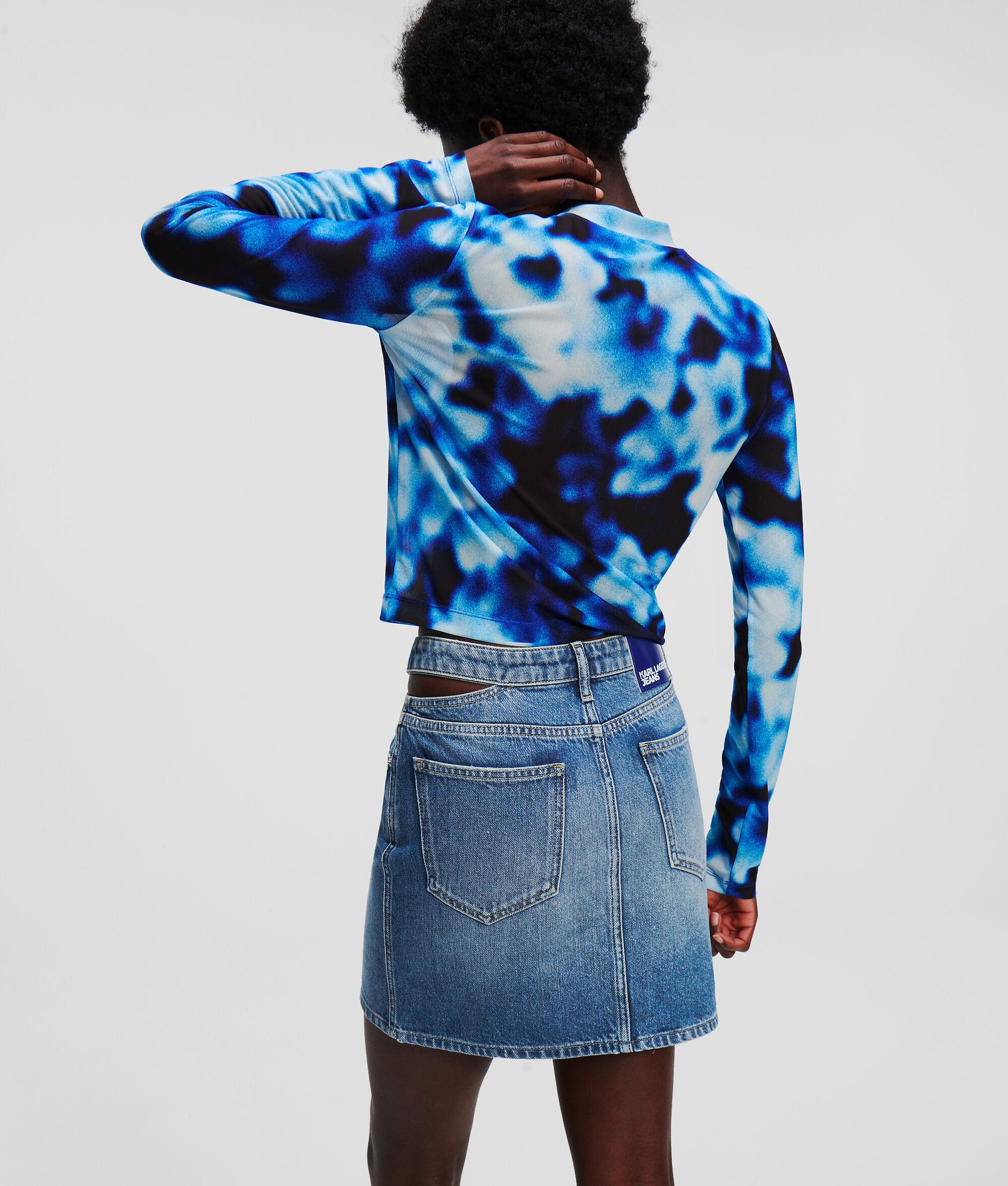 CUT-OUT WAIST MINI SKIRT Product Image