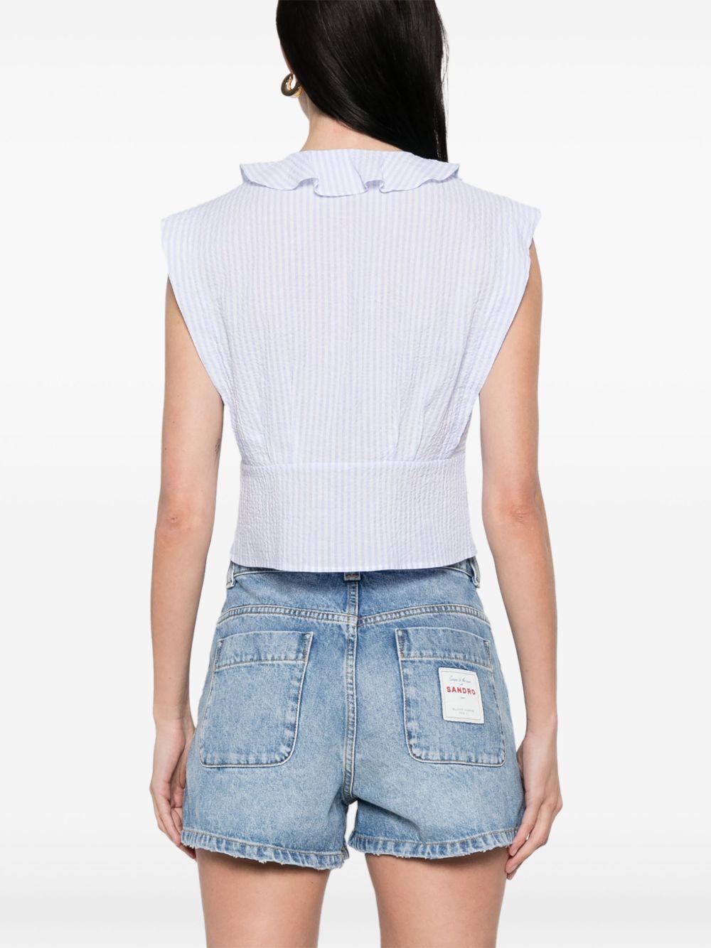 striped crop top Product Image