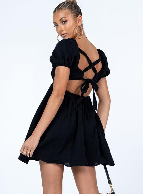 Let's Dance Mini Dress Black Product Image