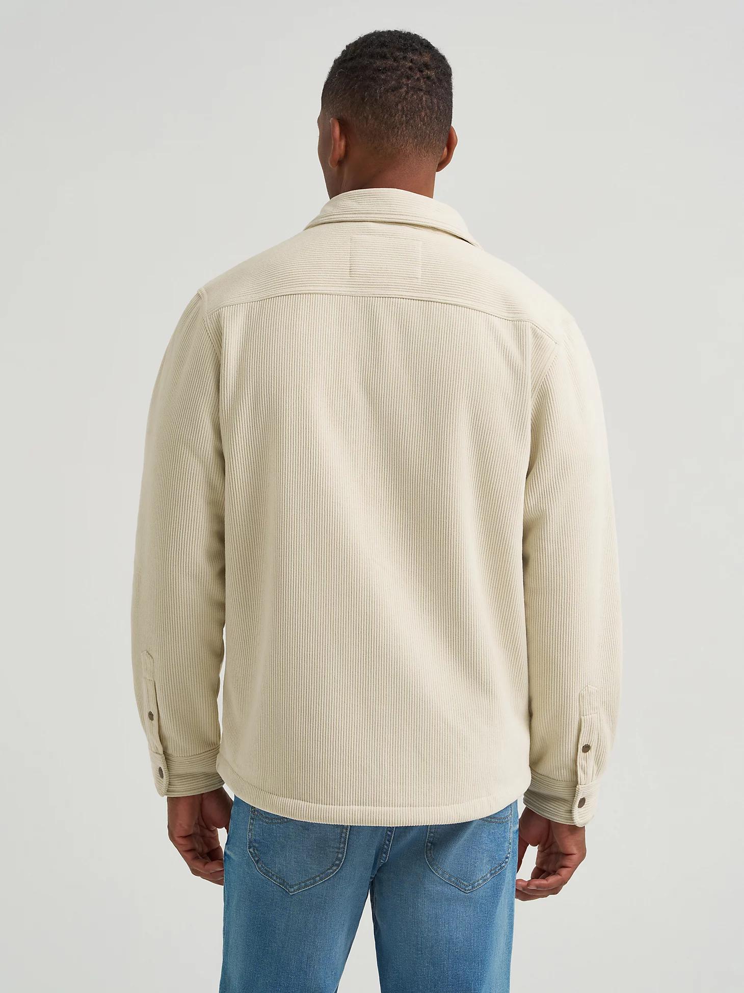 Men's Solid Corduroy Sherpa Lined Shirt Jacket | Men's Tops & Tees | Lee® Product Image