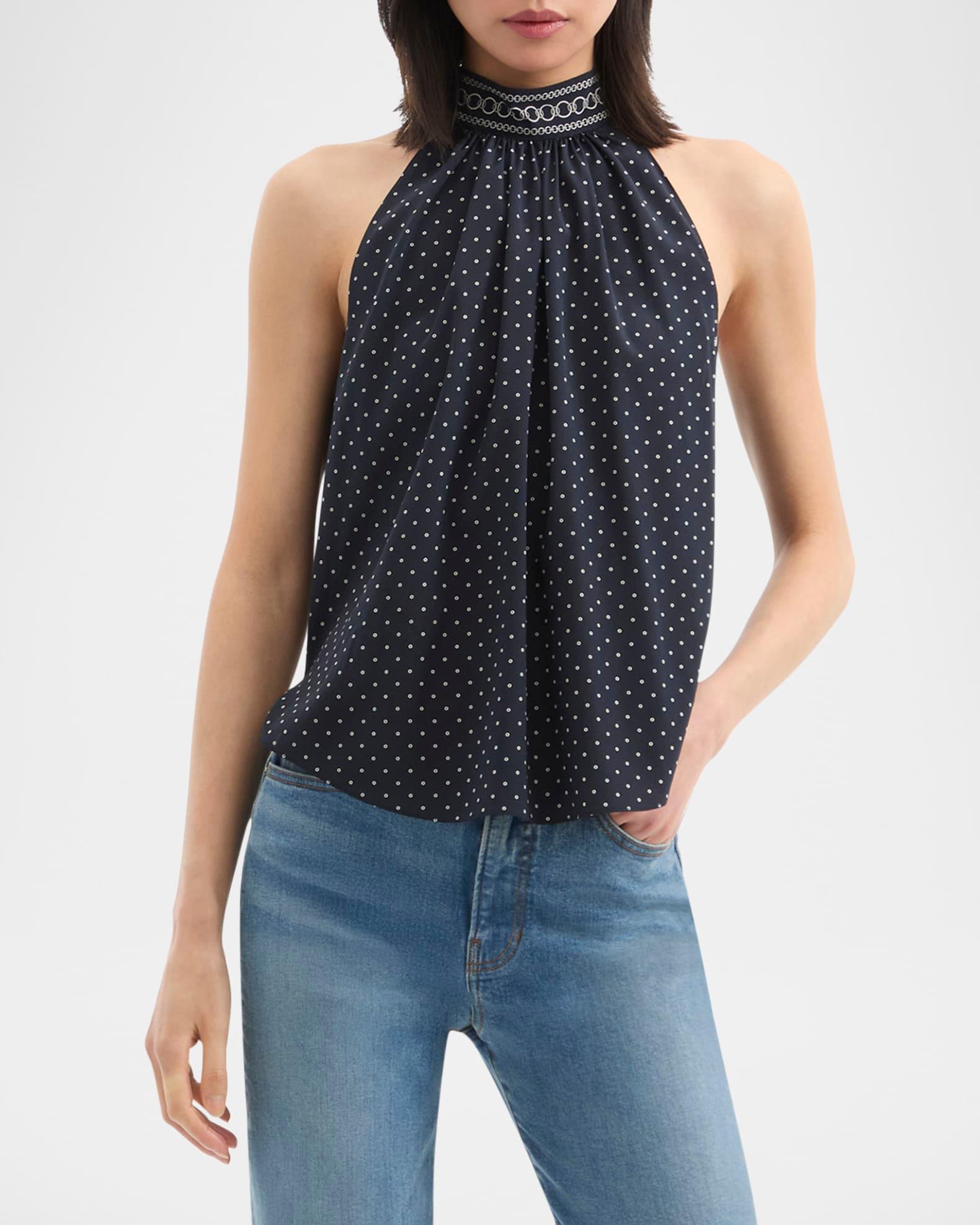 Kovi Silk High-Neck Top  Product Image