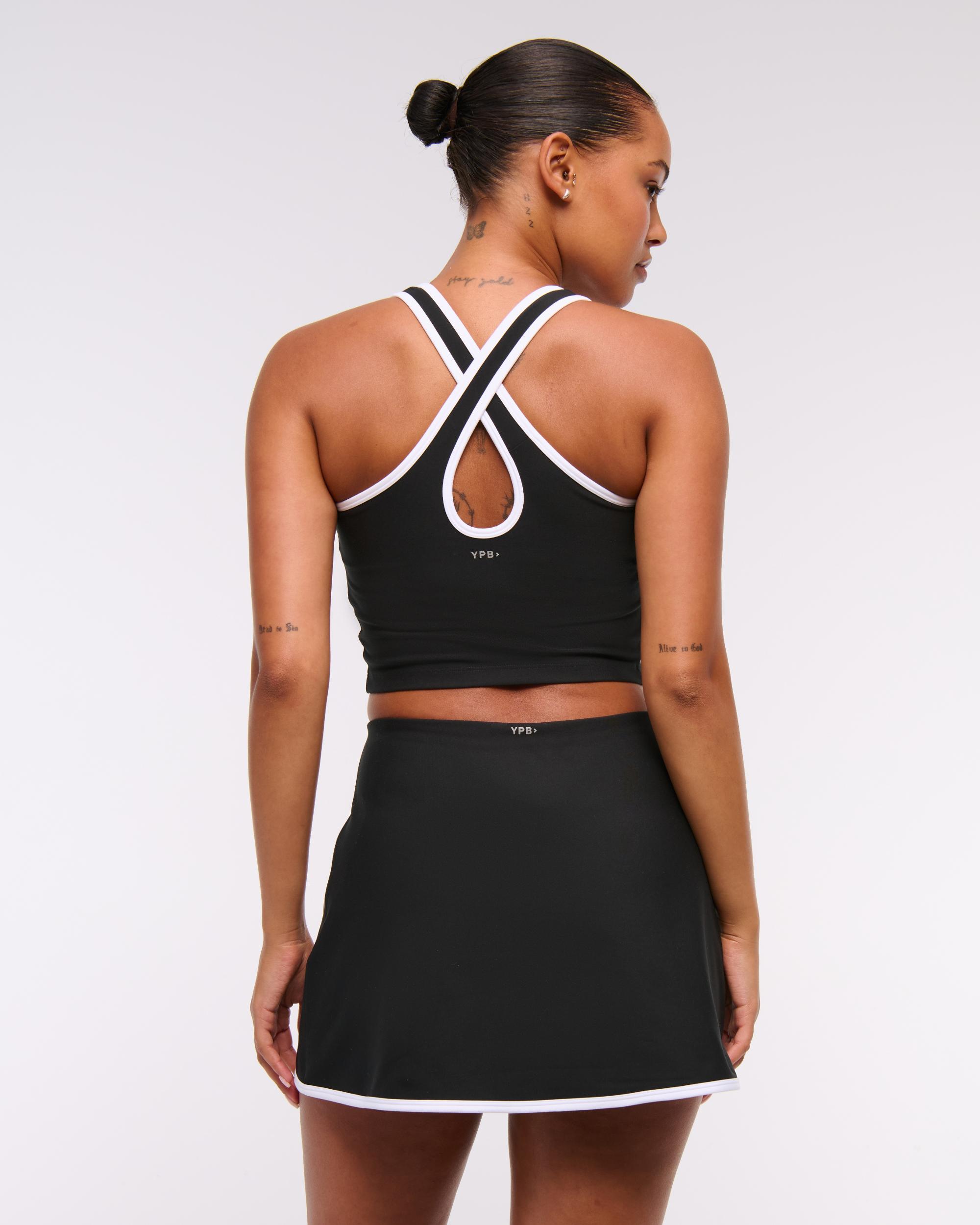 YPB sculptLUX Lined Wrap Skirt Product Image