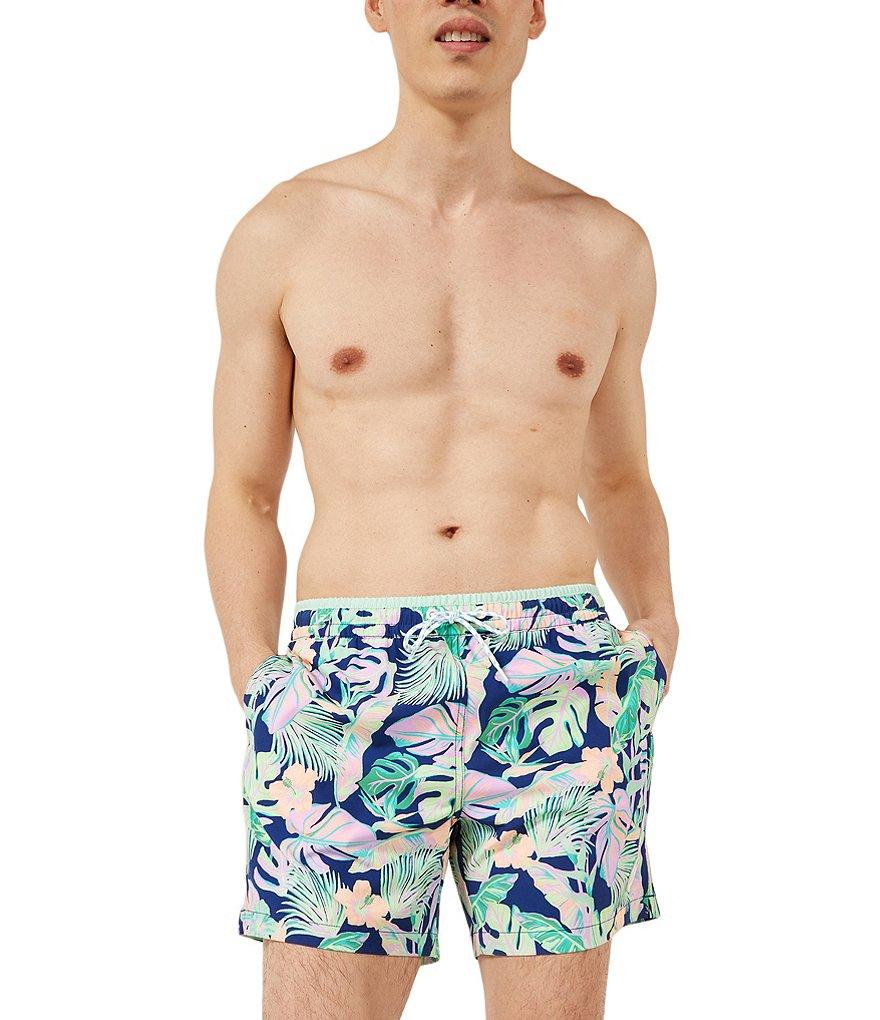 Chubbies Tropical Night Fauna 5.5#double; Inseam Swim Trunks Product Image