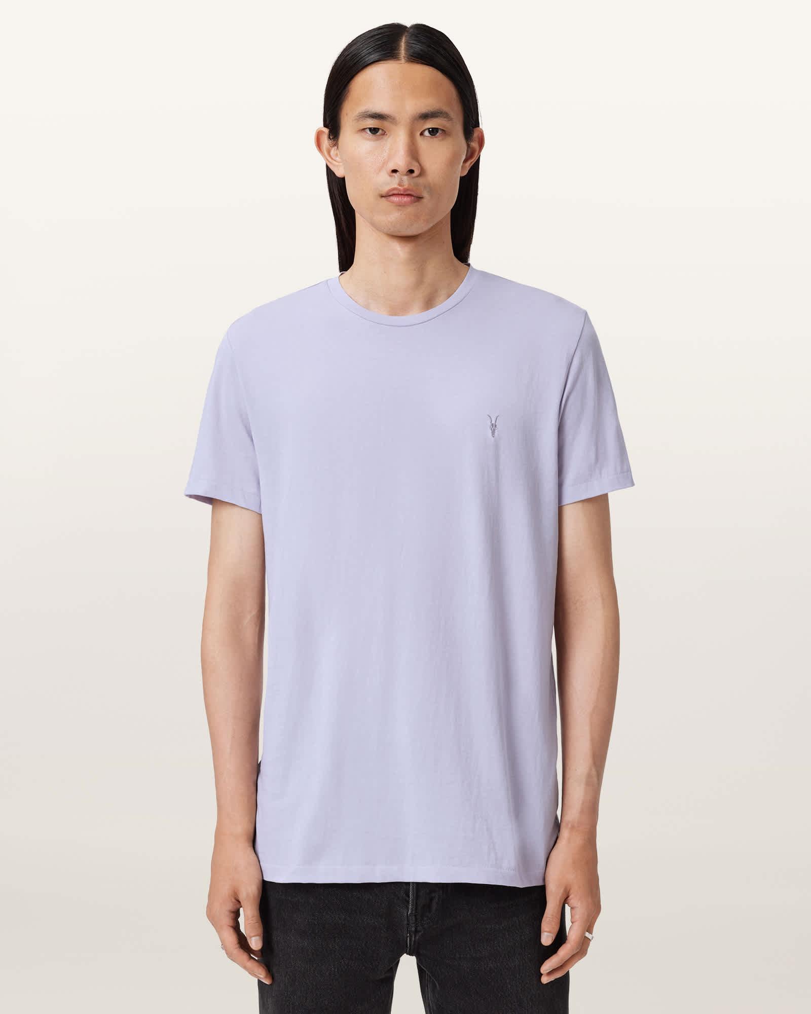 Tonic Crew Neck Slim Ramskull T-Shirt Product Image