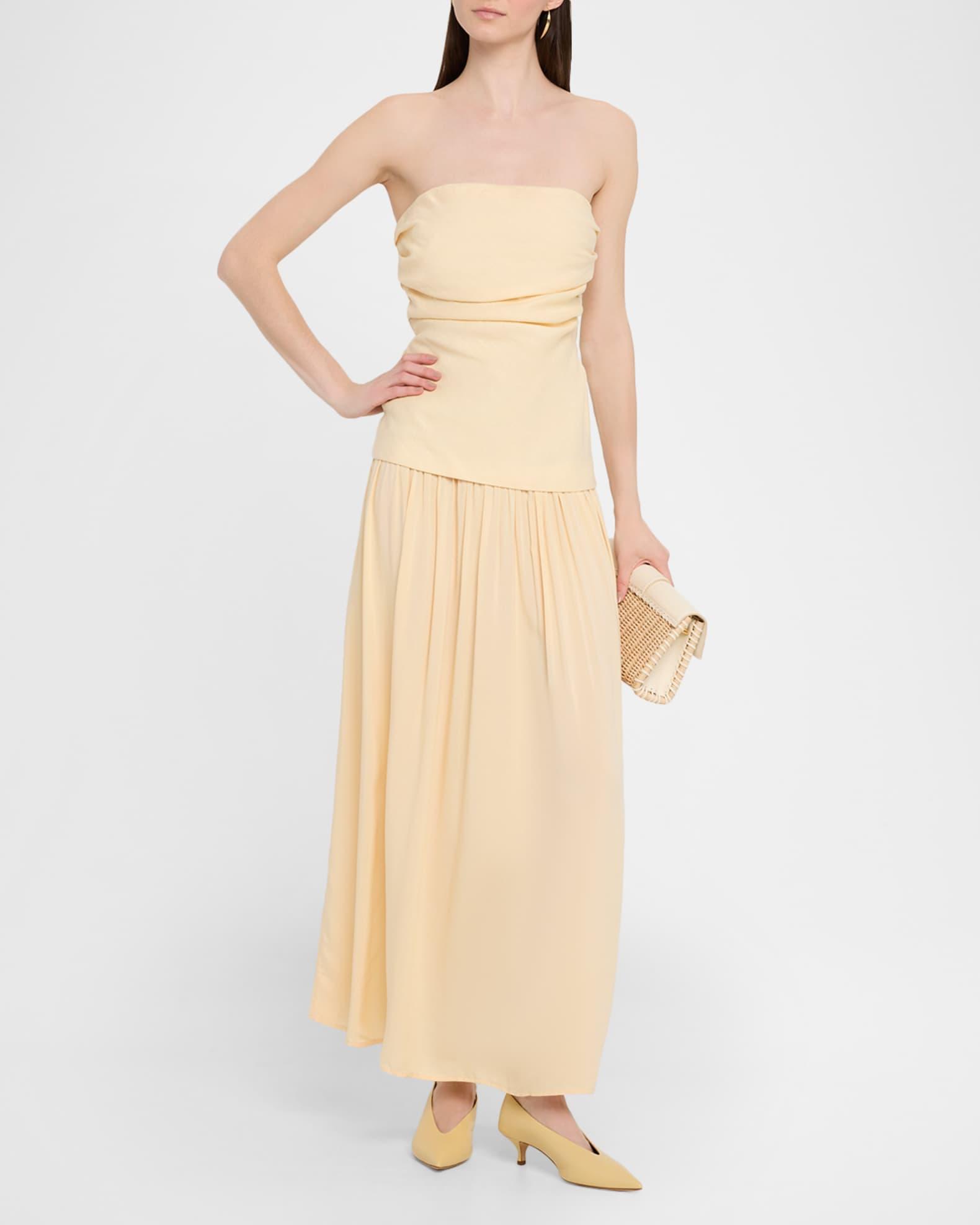 Hedy Strapless Drop-Waist Maxi Dress Product Image