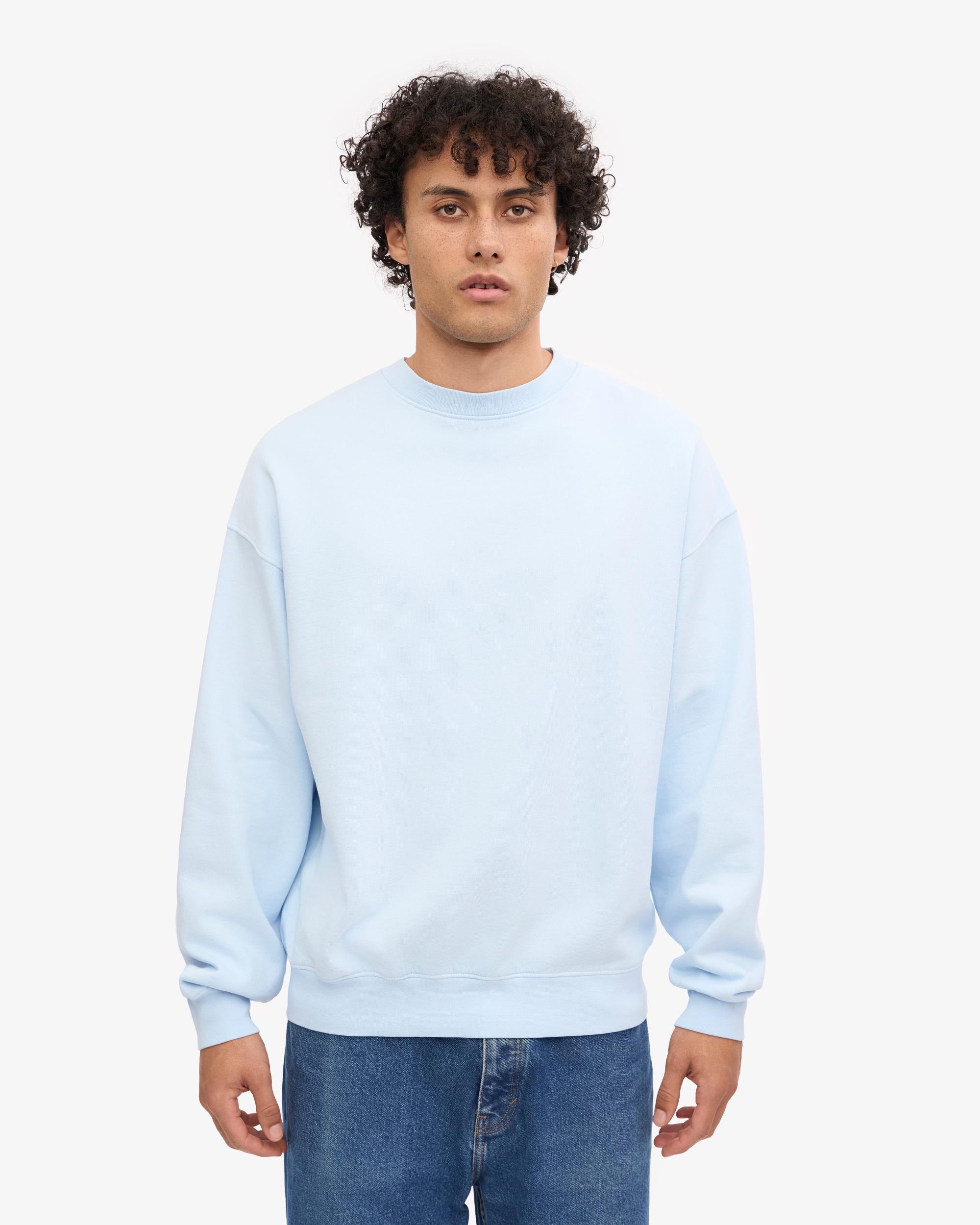 Organic Oversized Crew - Polar Blue Product Image