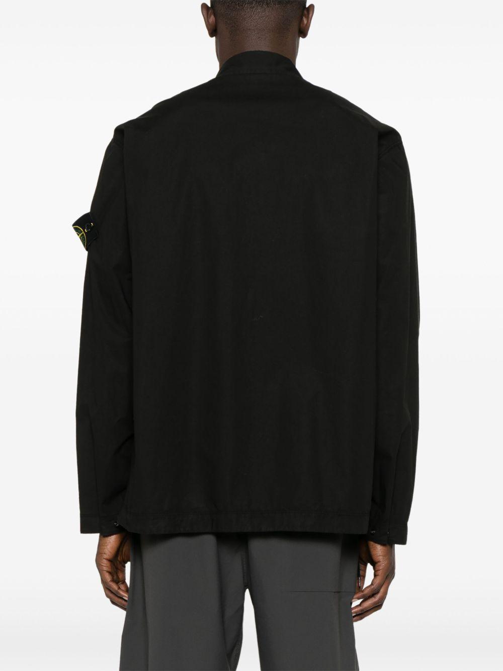 Compass-badge shirt jacket Product Image