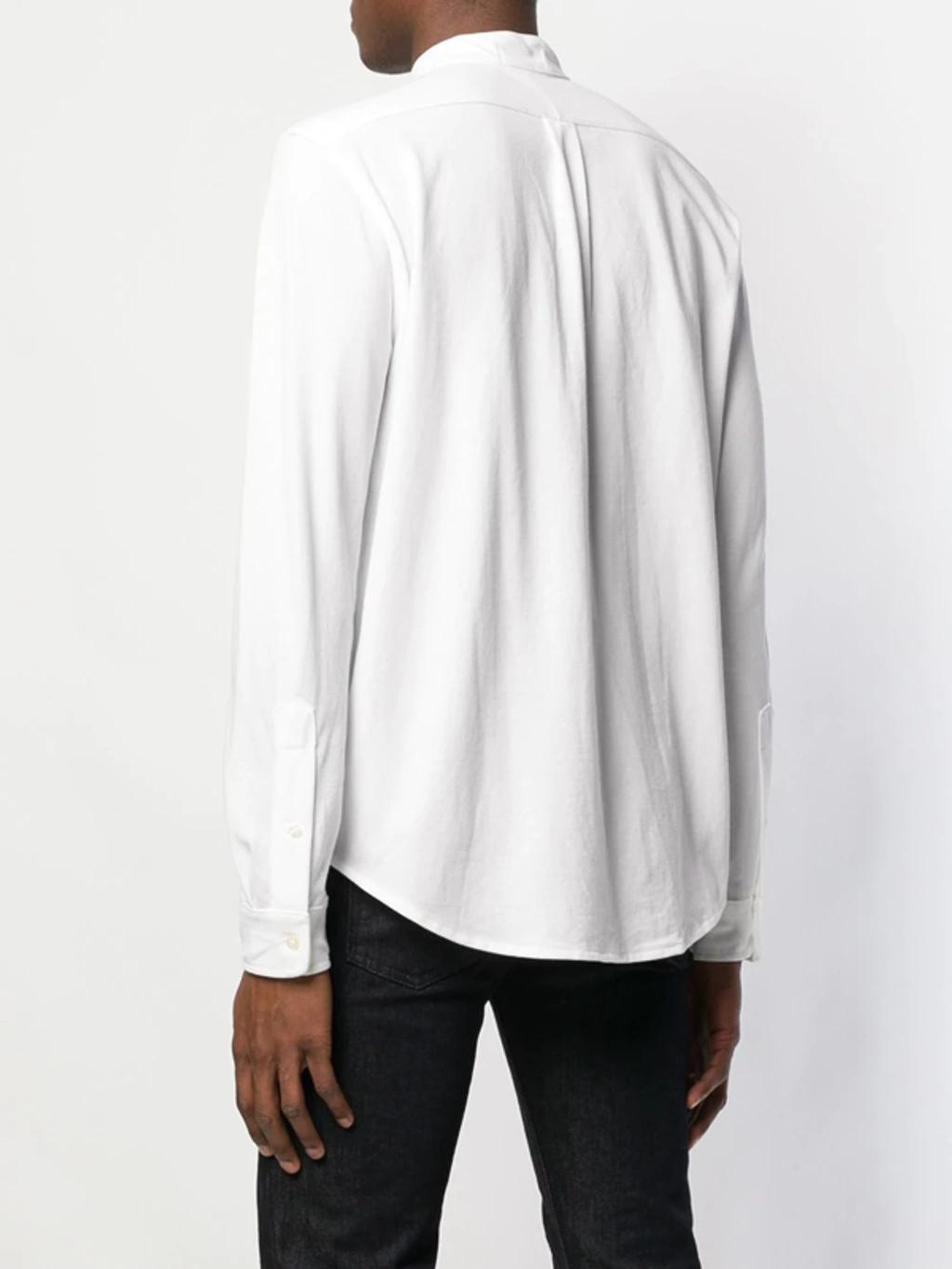POLO RALPH LAUREN Long Sleeve Sport Shirt Clothing In White Product Image