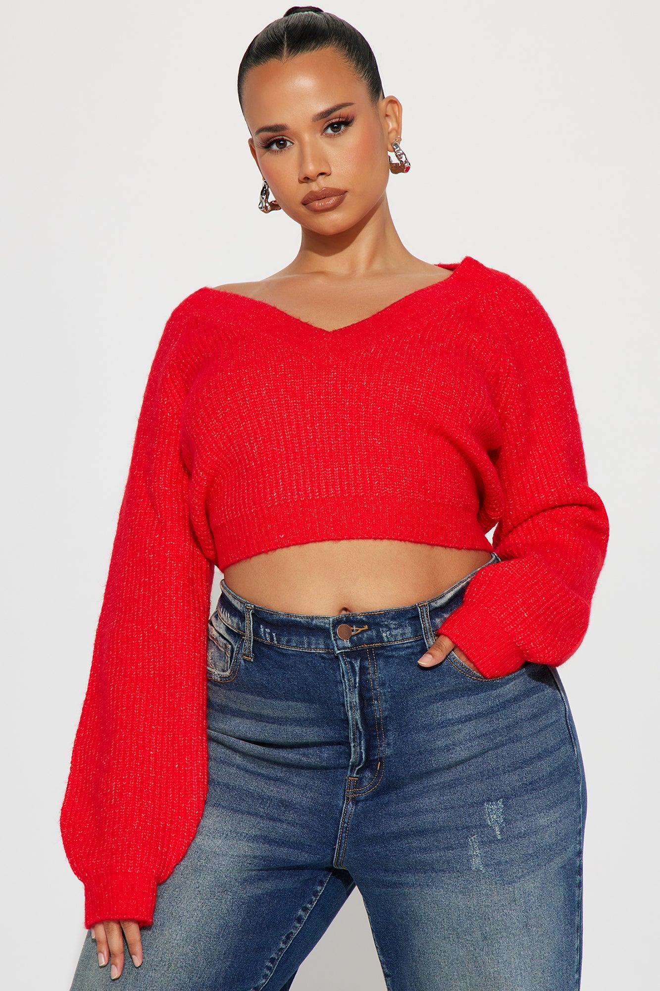 Brentley Sweater - Red Product Image