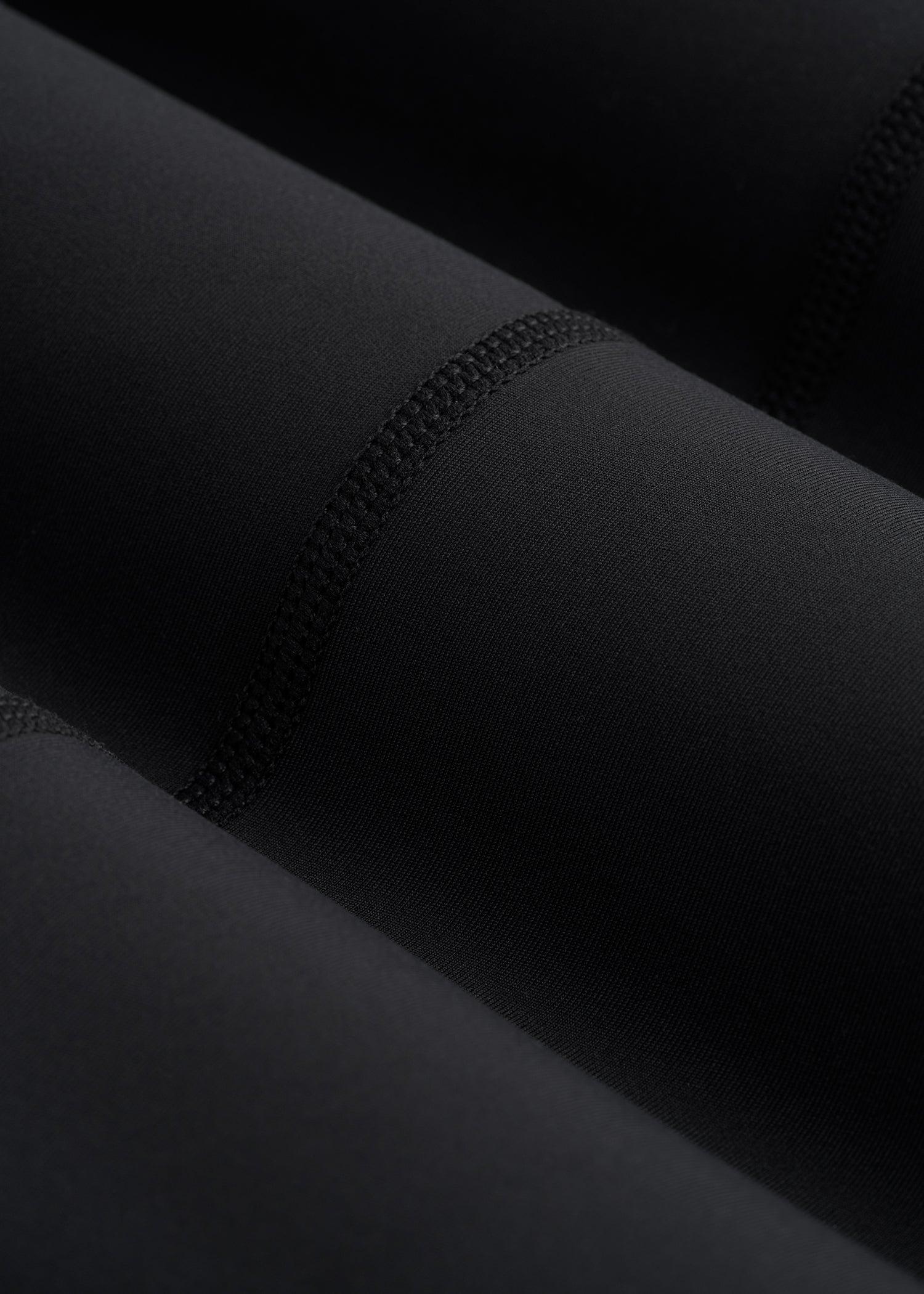 Balance Scoopneck Romper for Tall Women in Black Female Product Image