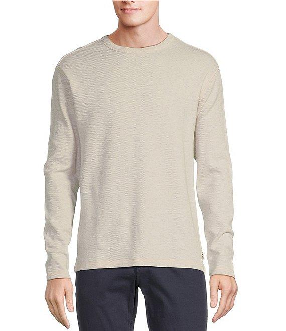 Rowm The Camper Long Sleeve Solid Thermal Crew Neck T-Shirt Product Image