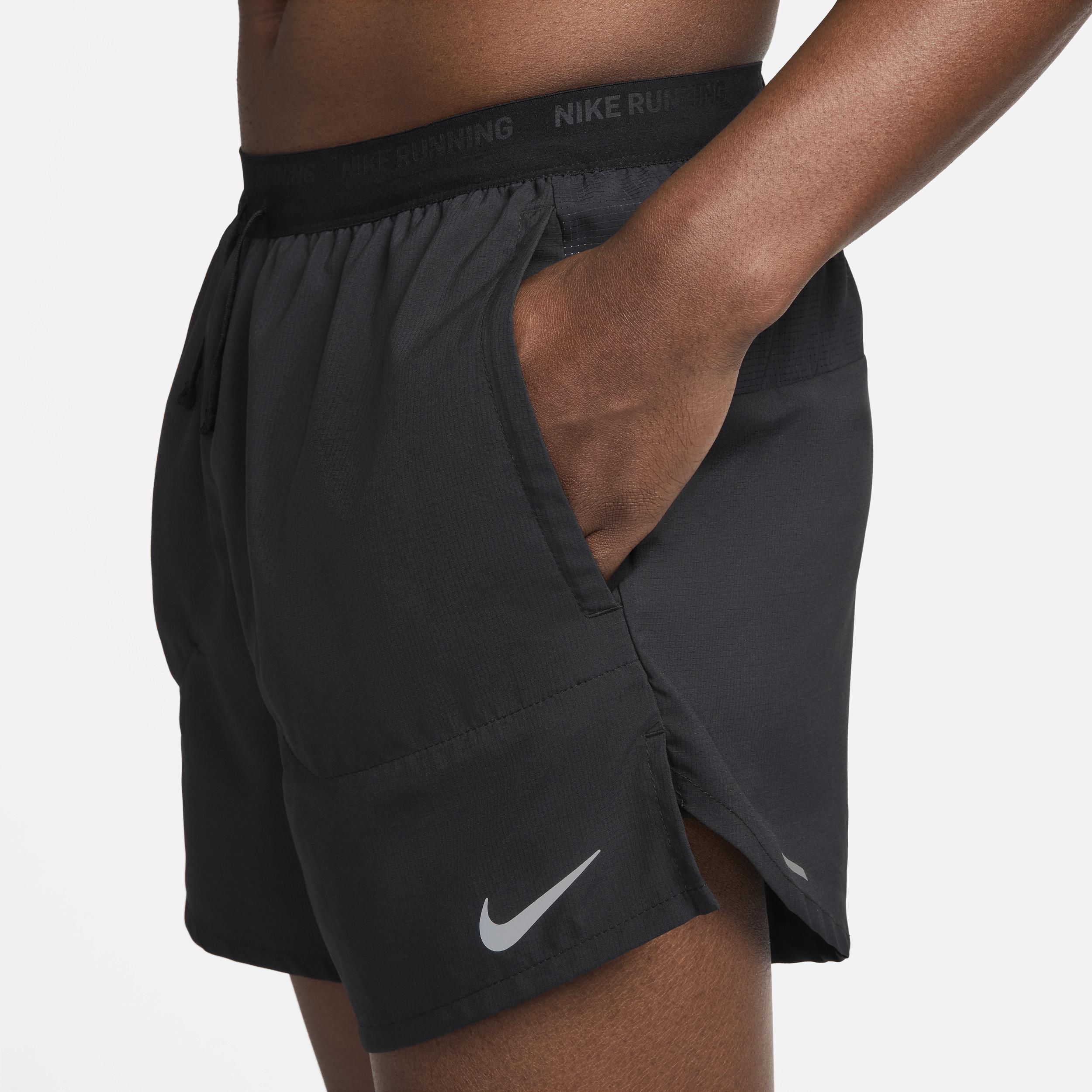 Nike Mens Stride Dri-FIT 5 Brief-Lined Running Shorts | DM4755-010 Product Image