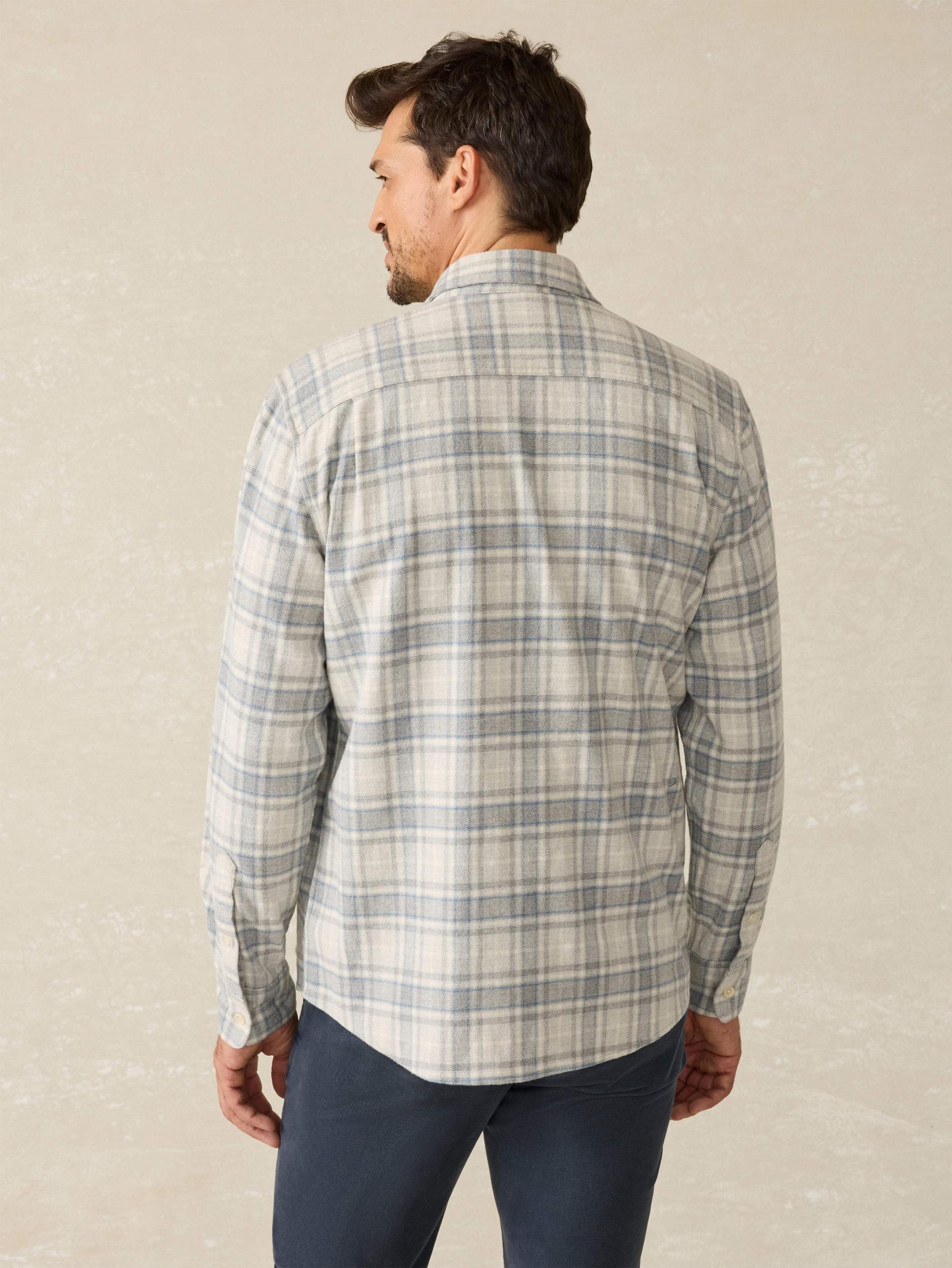 Super Brushed Flannel - Grey Falls Plaid Male Product Image