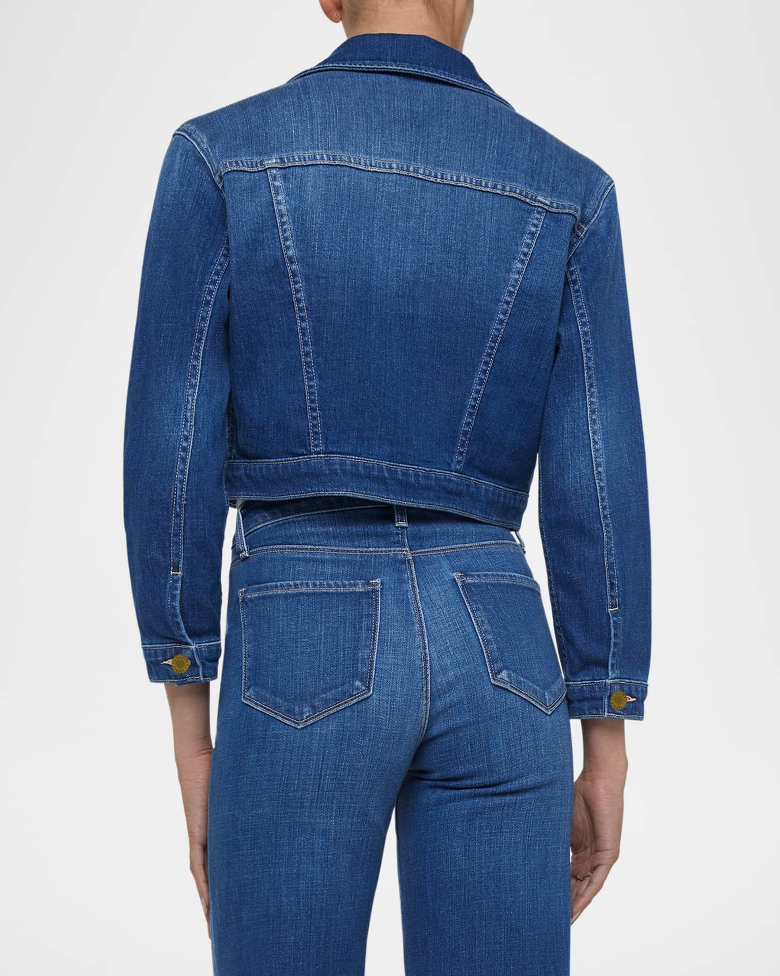 Koda Cropped Denim Jacket Product Image