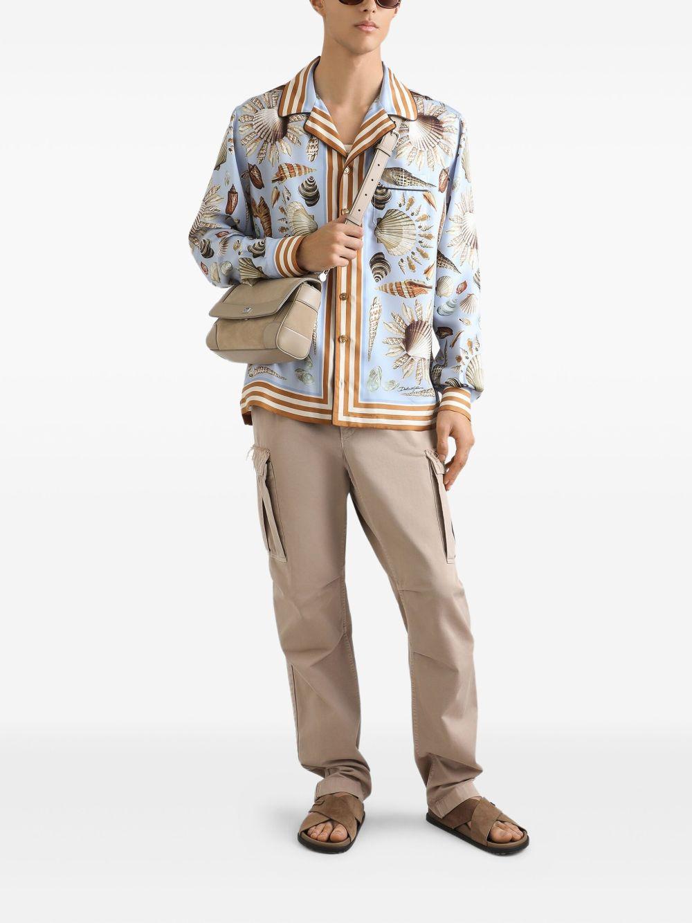 shell-print shirt Product Image