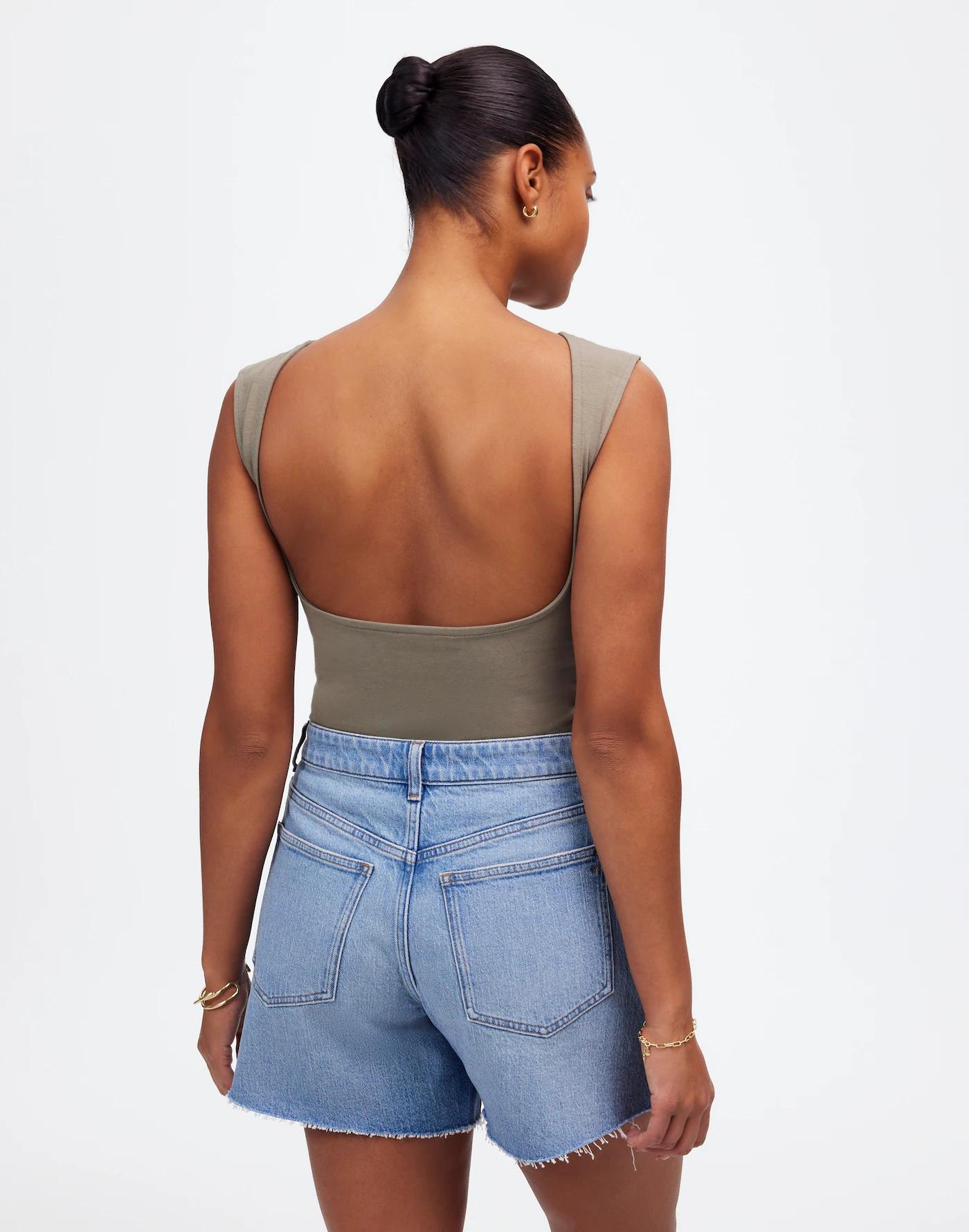 The Curvy Perfect Vintage Mid-Length Jean Short Product Image