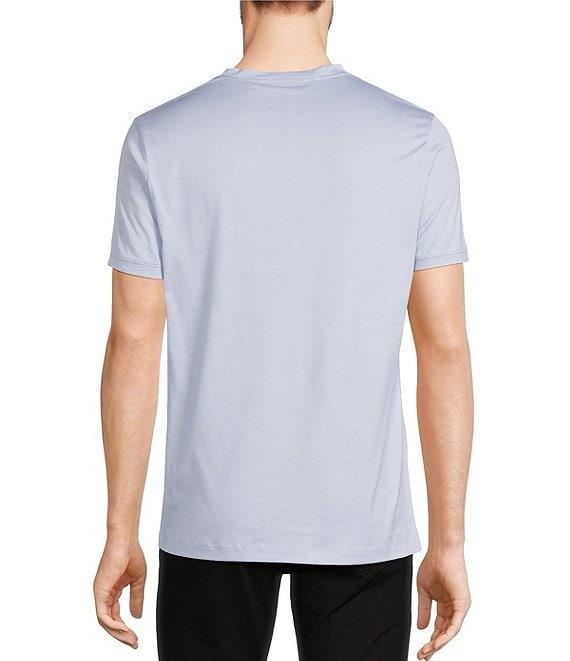 Murano Liquid Luxury Slim-Fit Short-Sleeve V-Neck T-Shirt Product Image