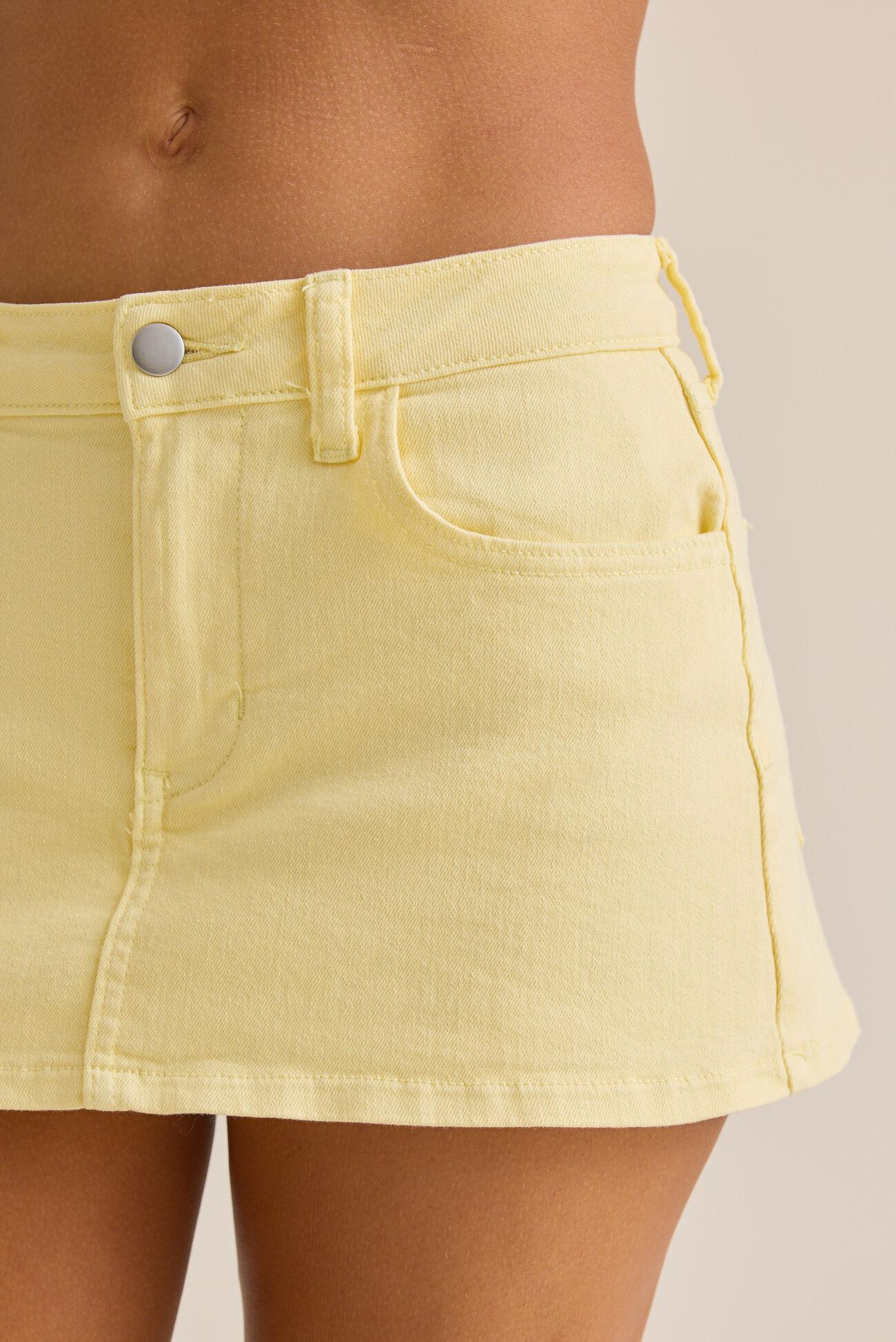 Alena Denim Mini Skort Product Image