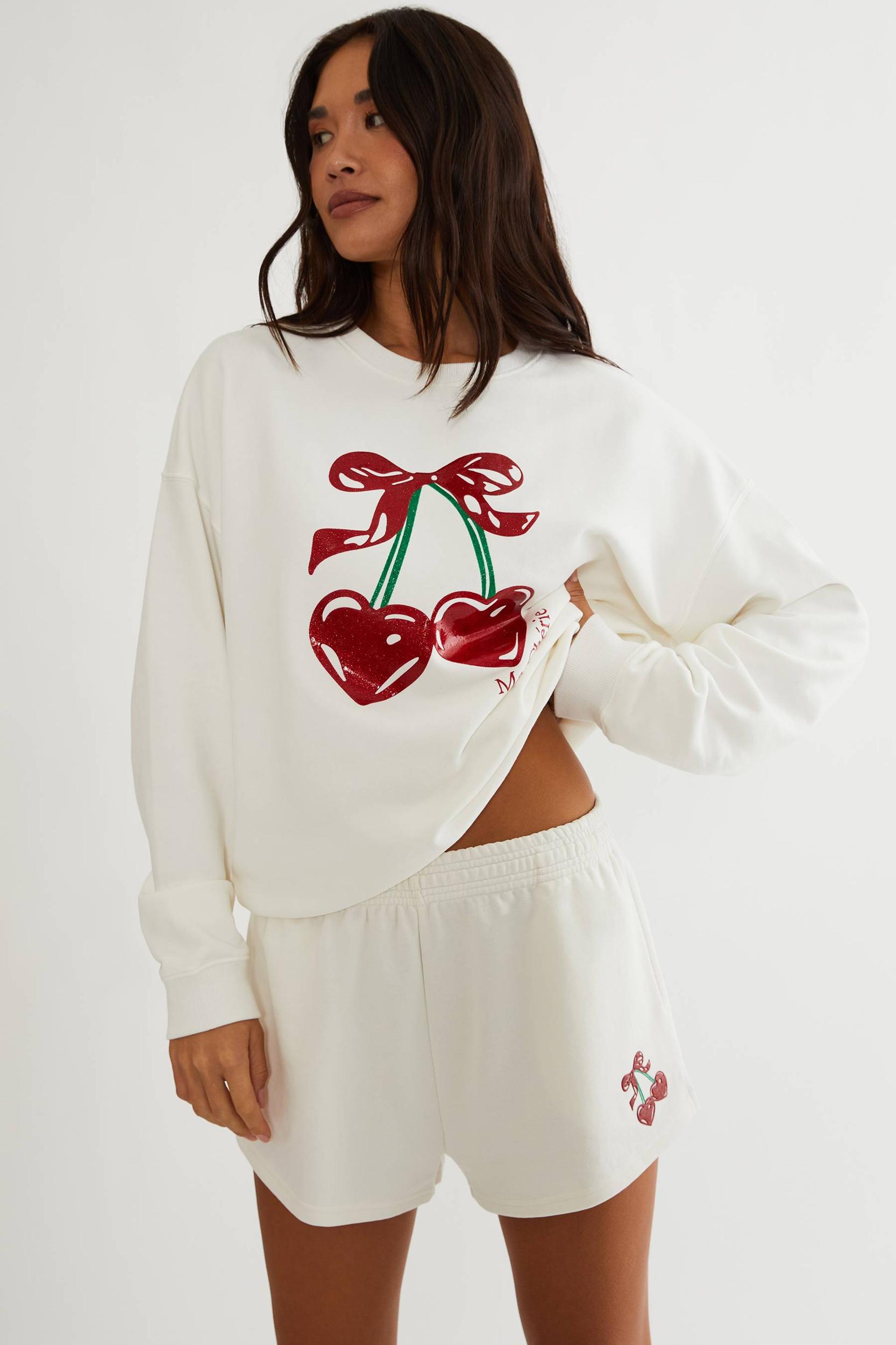 Anthropologie X Beach Riot Malik Short Ma Cherie White Product Image