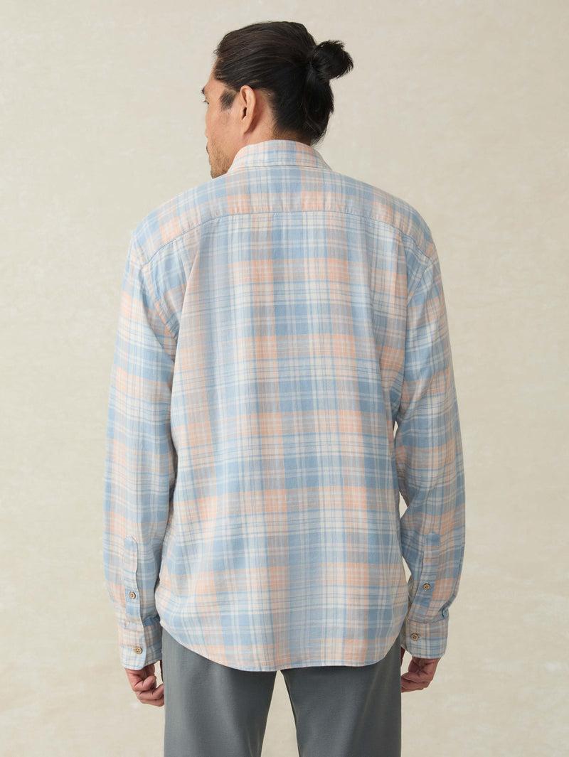 Long-Sleeve Breeze Shirt - Coral River Plaid Product Image