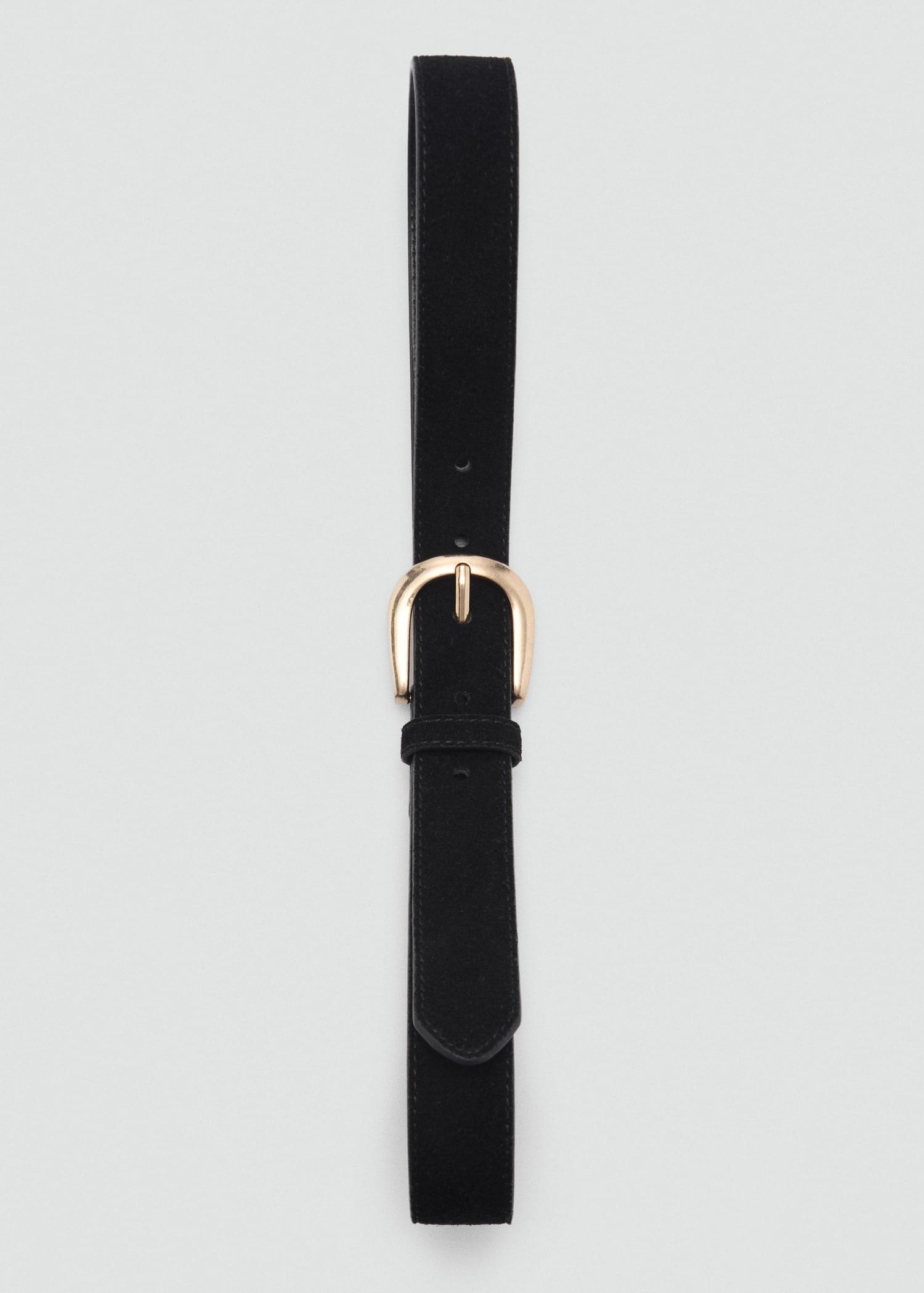 Suede belt - Women | MANGO USA Product Image