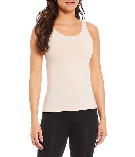 Modern Movement Solid Seamless Reversible Micro Knit Tank Product Image