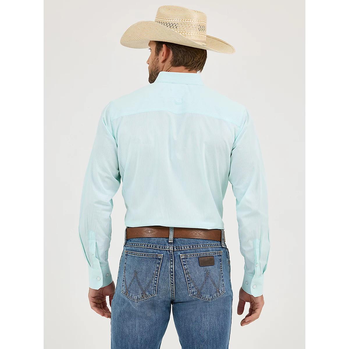 Men's Cody Johnson One Pocket Button Down Shirt in Ceramic Print Product Image